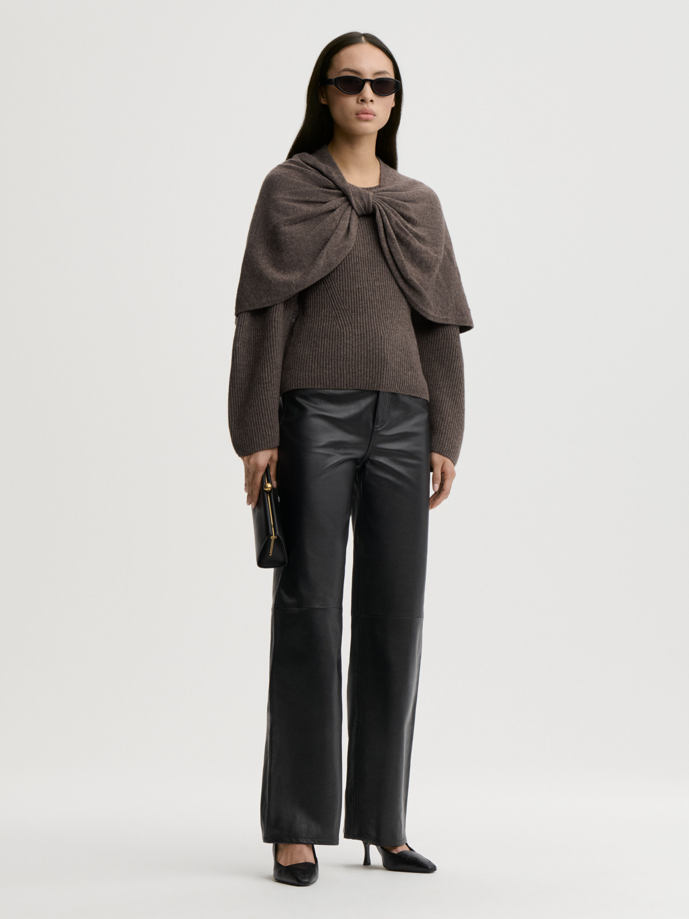 Vinea leather trousers