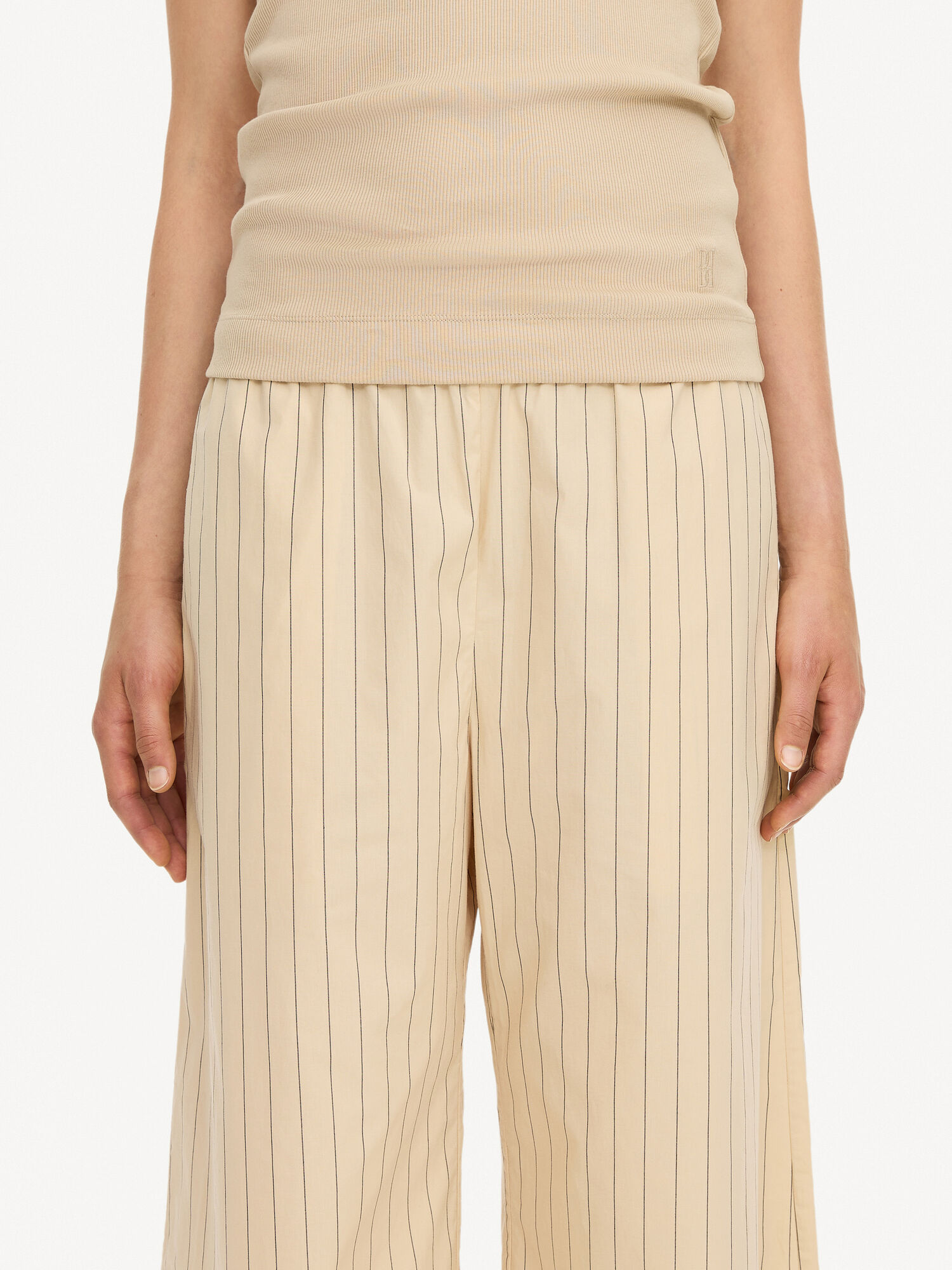 Luisa high-waisted trousers