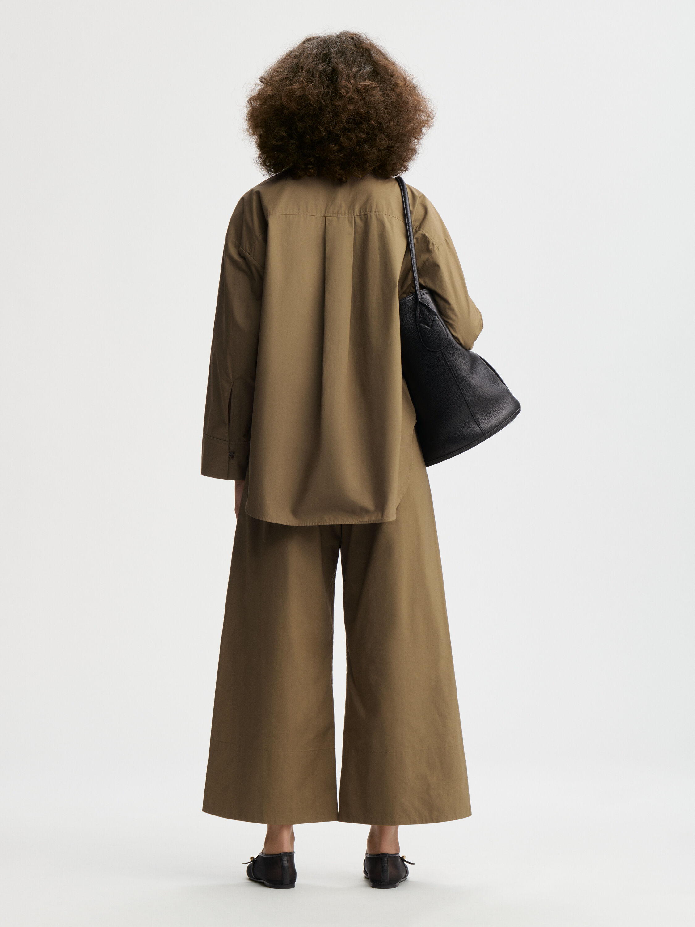 Luisa high-waist trousers