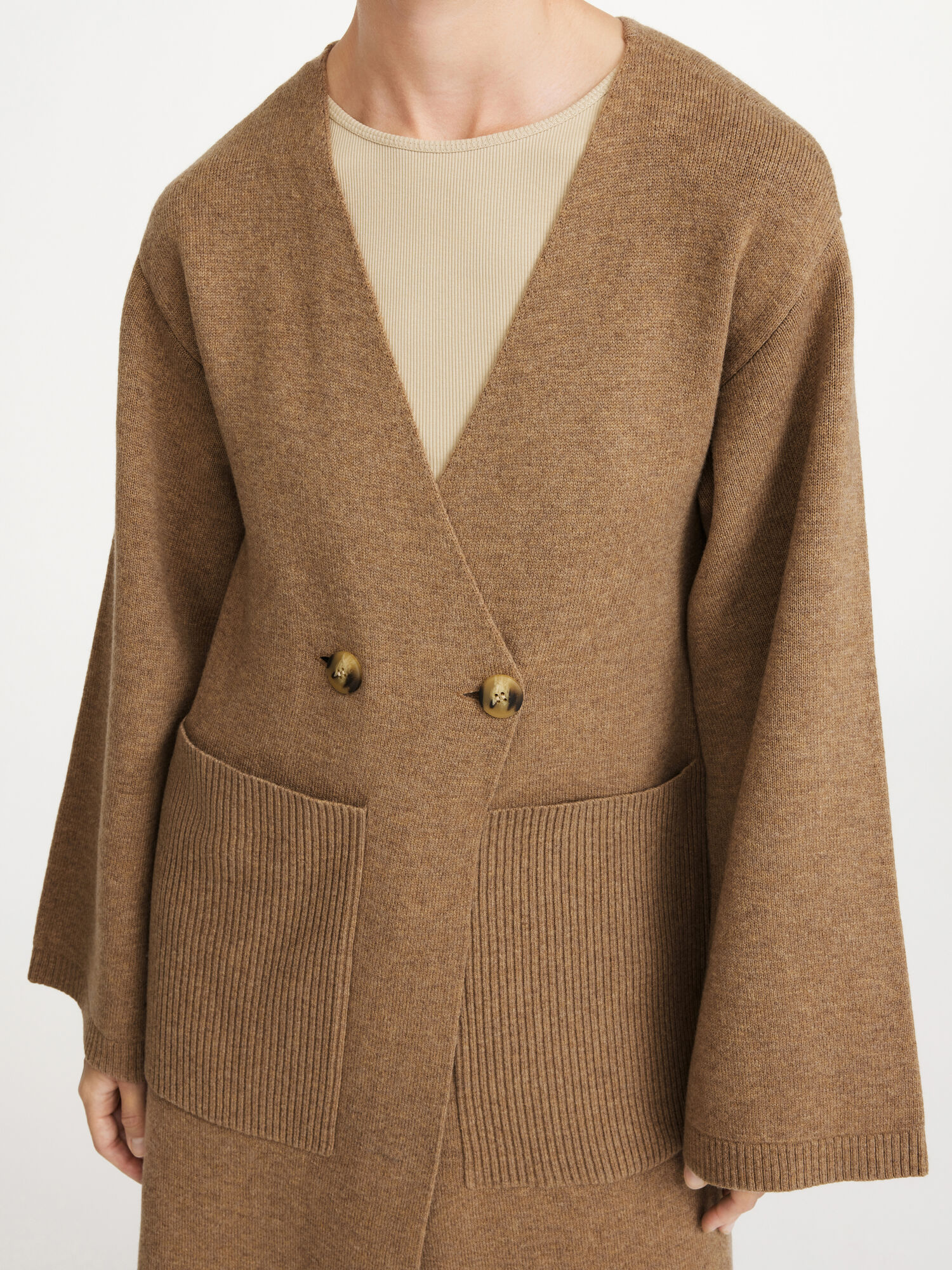 Carlyn wool cardigan