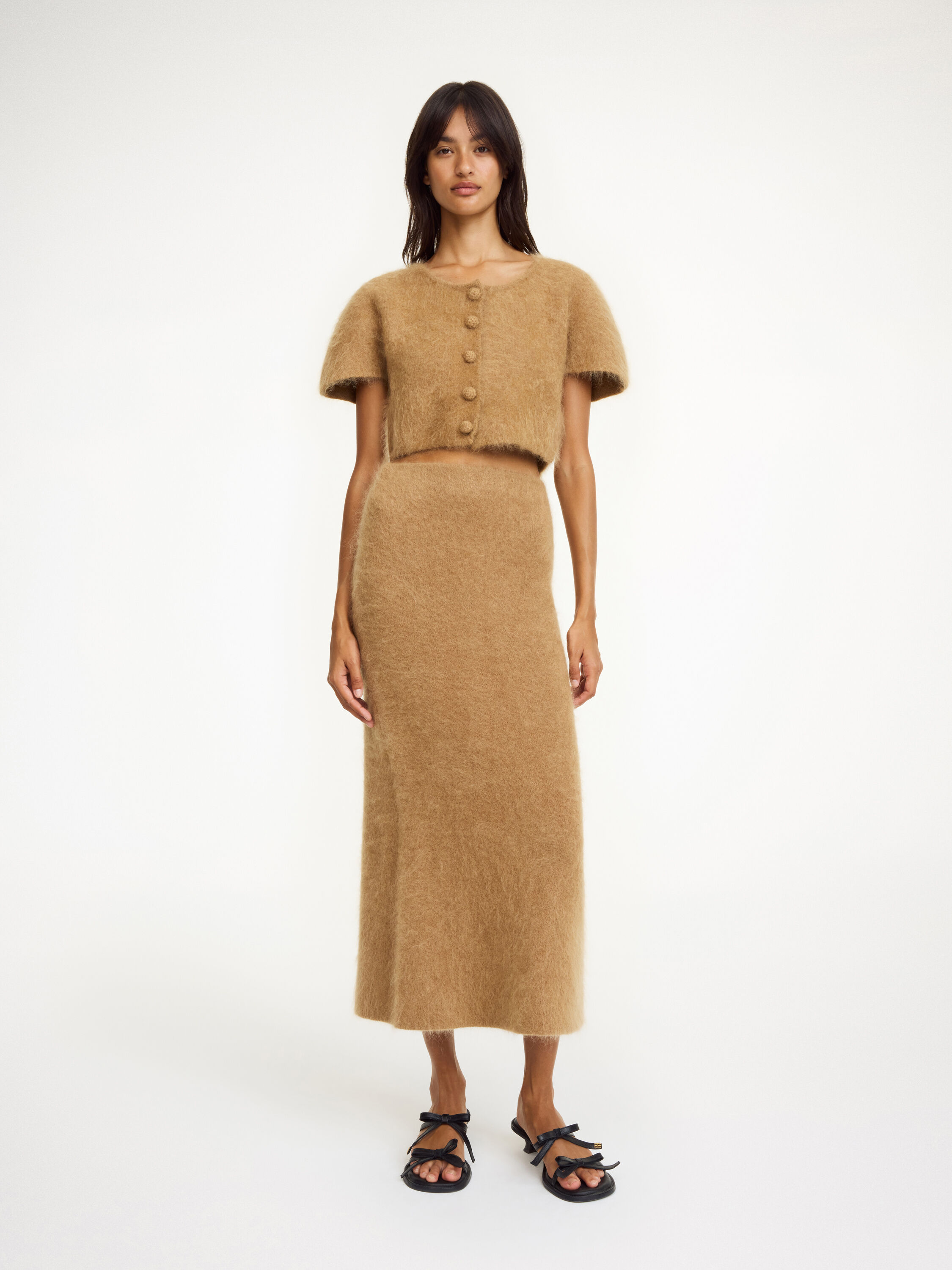 ワンピース BY MALENE BIRGER Women Mid Skirts 103226 59285 050 BLACK Bla By Malene Birger Skirt Boshan Maxi | WAKAKUU