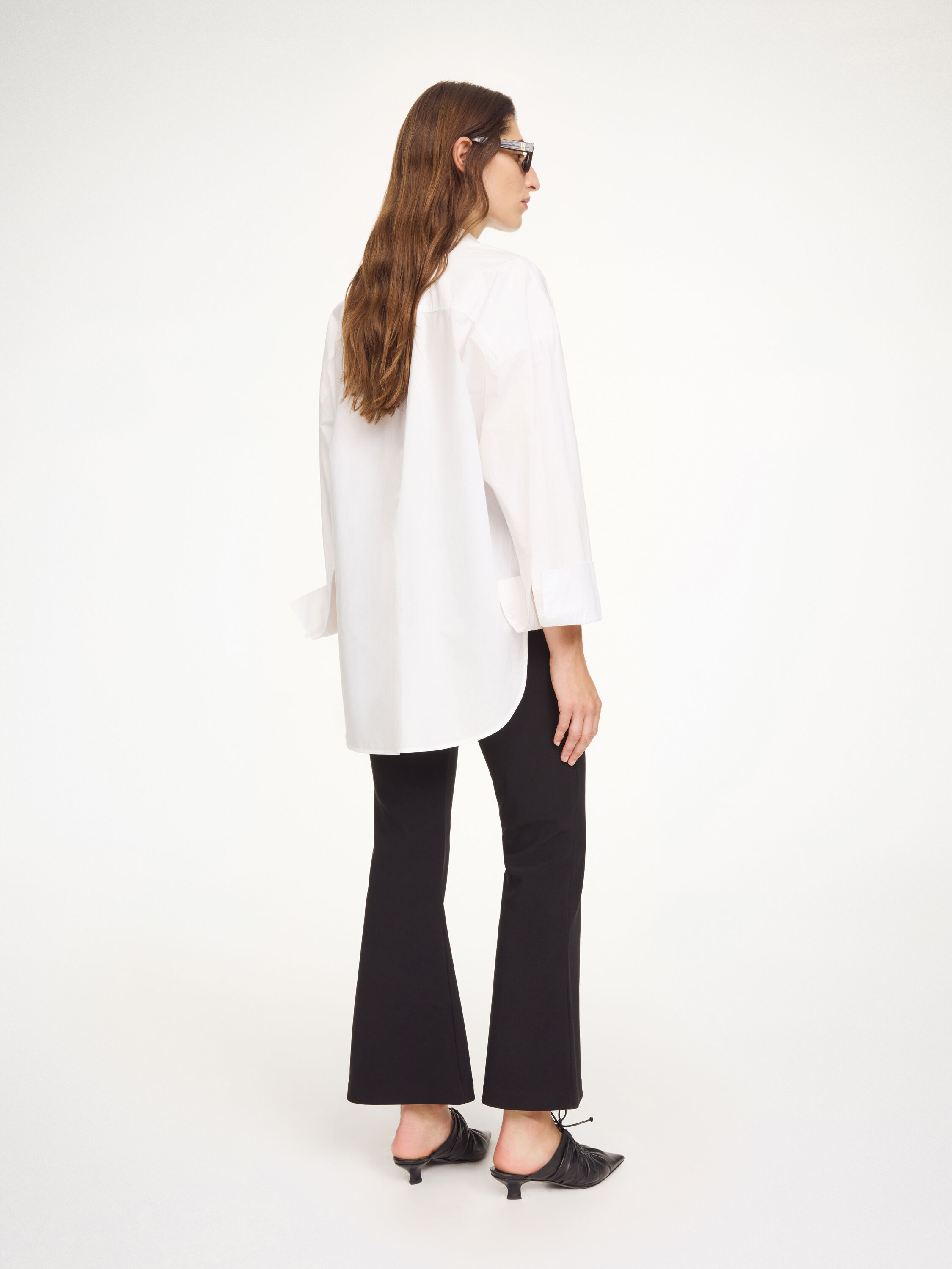 Pantalon &agrave; taille haute Vilanna