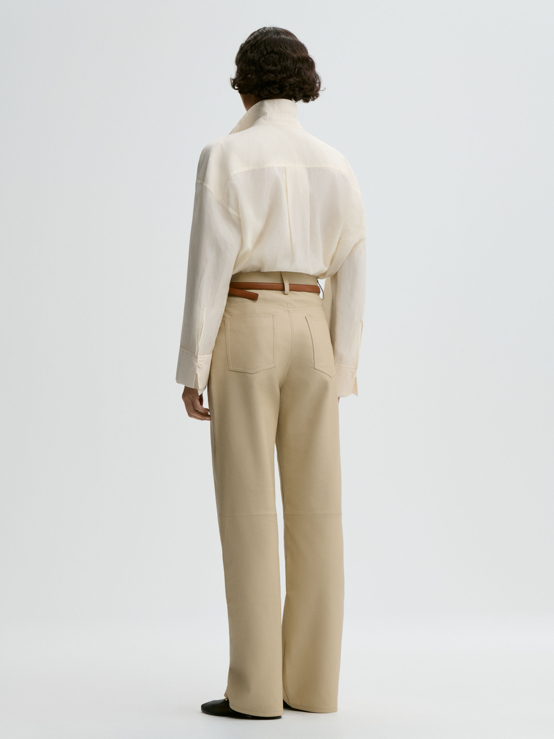 Vinea leather trousers