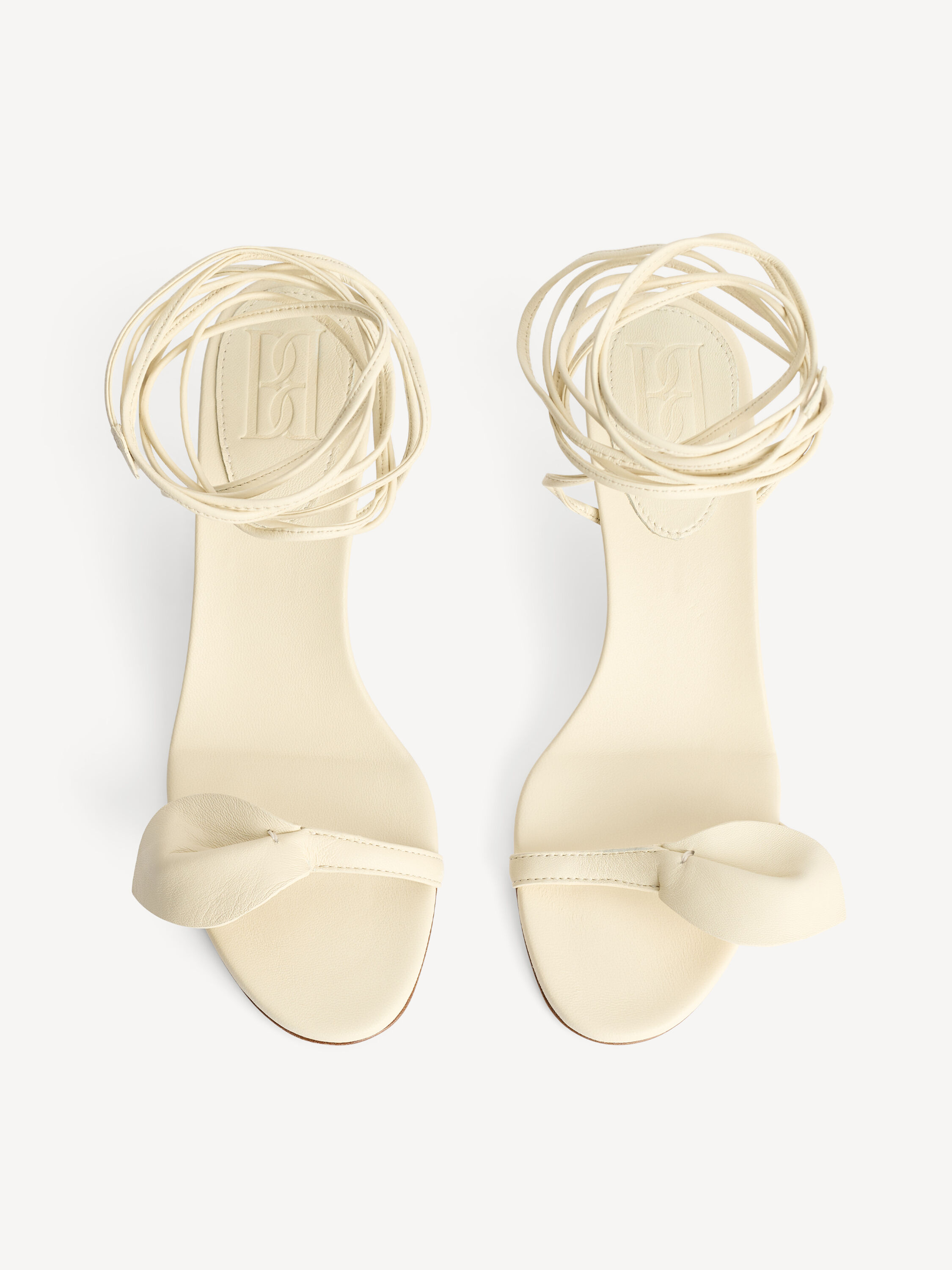 Paulin leather sandals