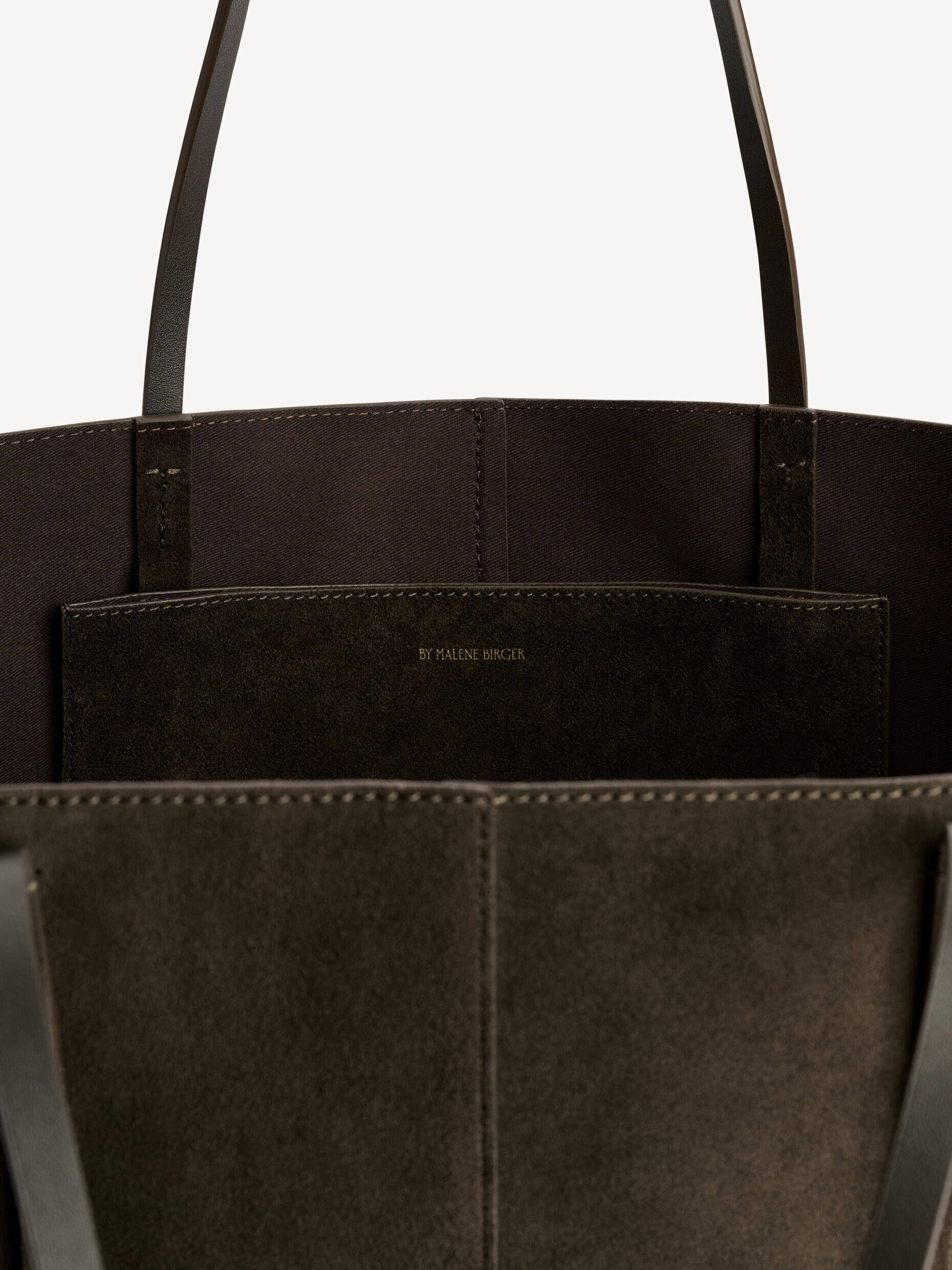 Abilla Suede tote bag