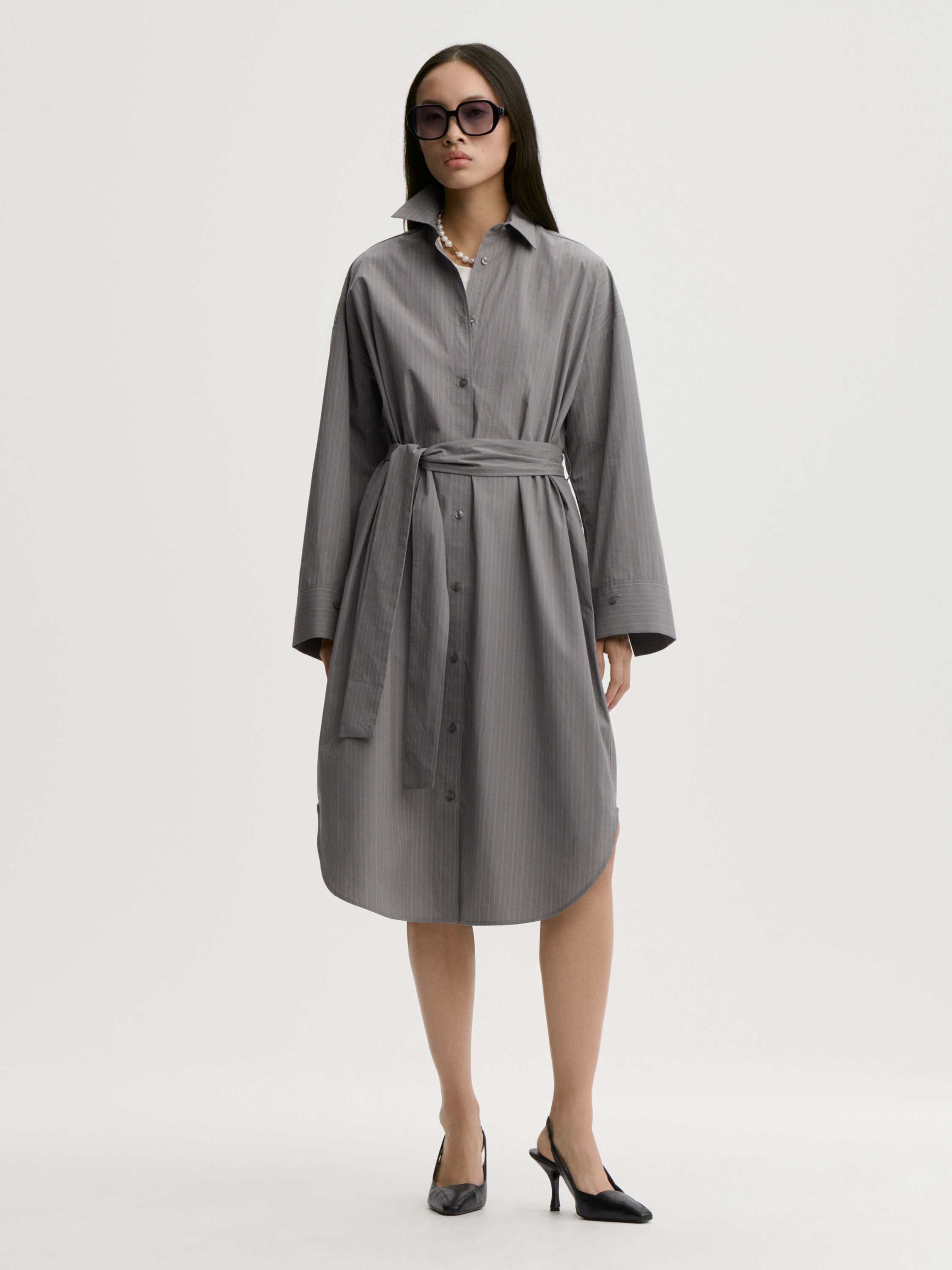 Derris organic cotton midi dress
