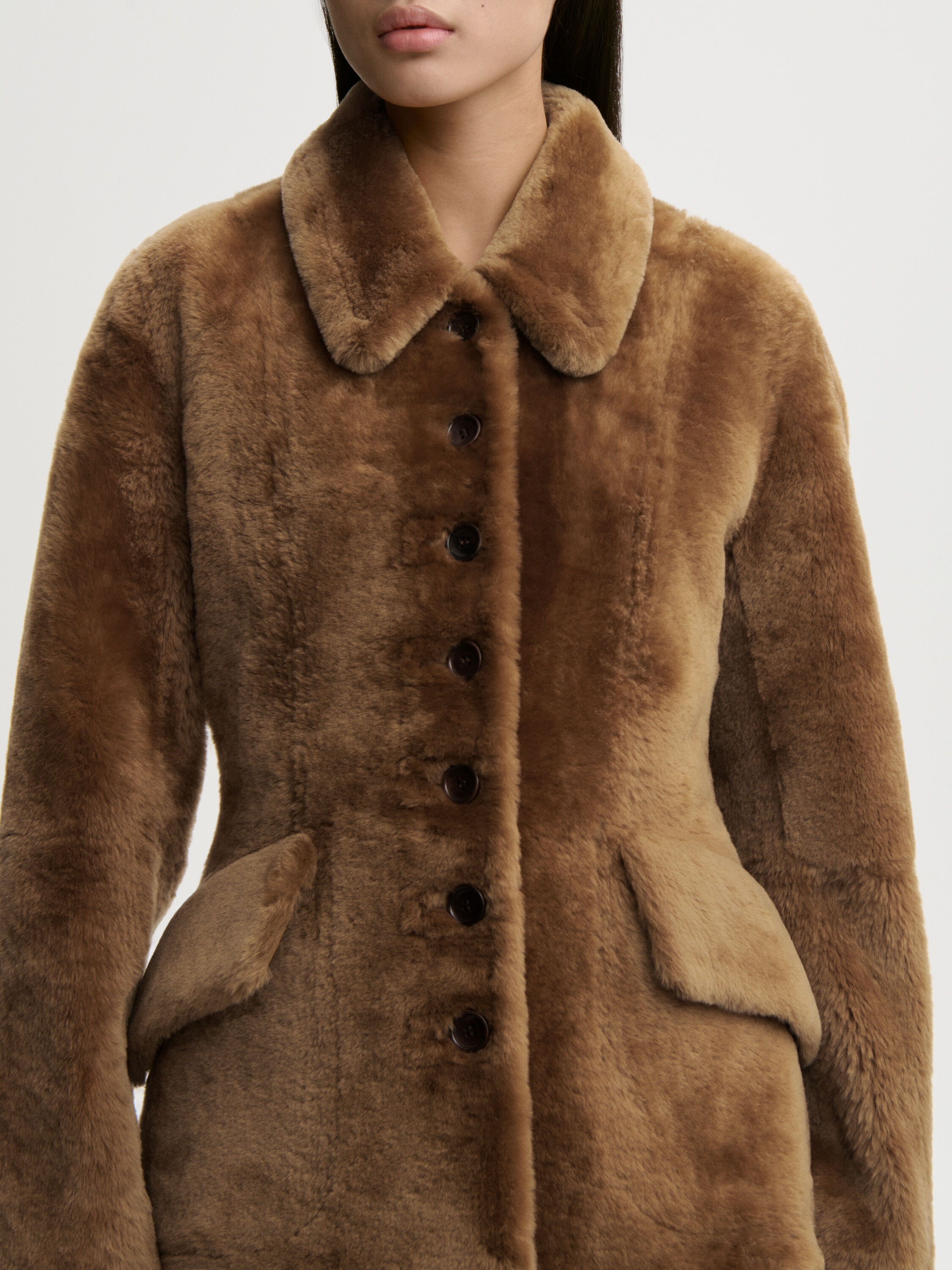 Veste en shearling Adeline
