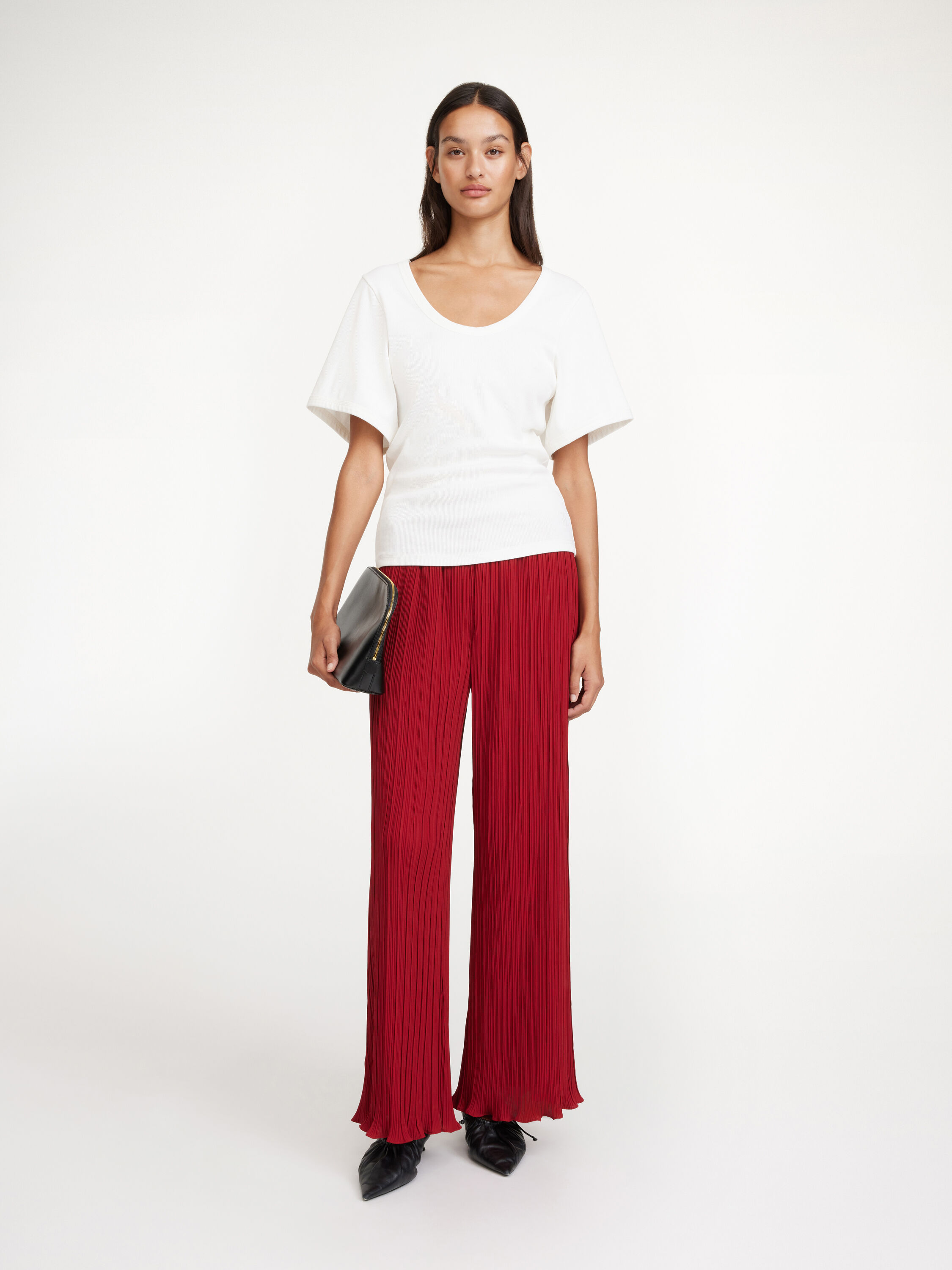 Darja pleated trousers