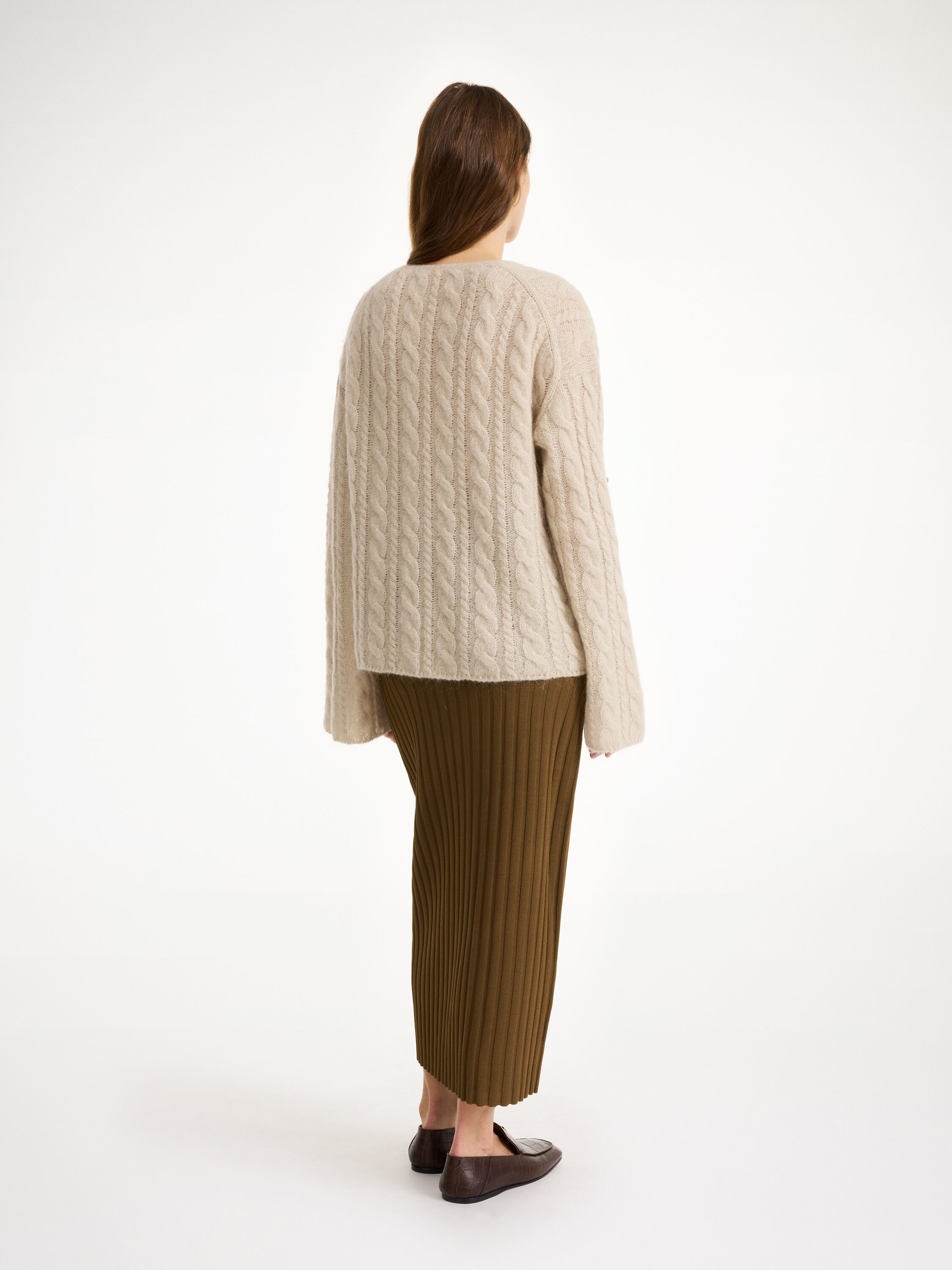 Cimone cable-knit sweater