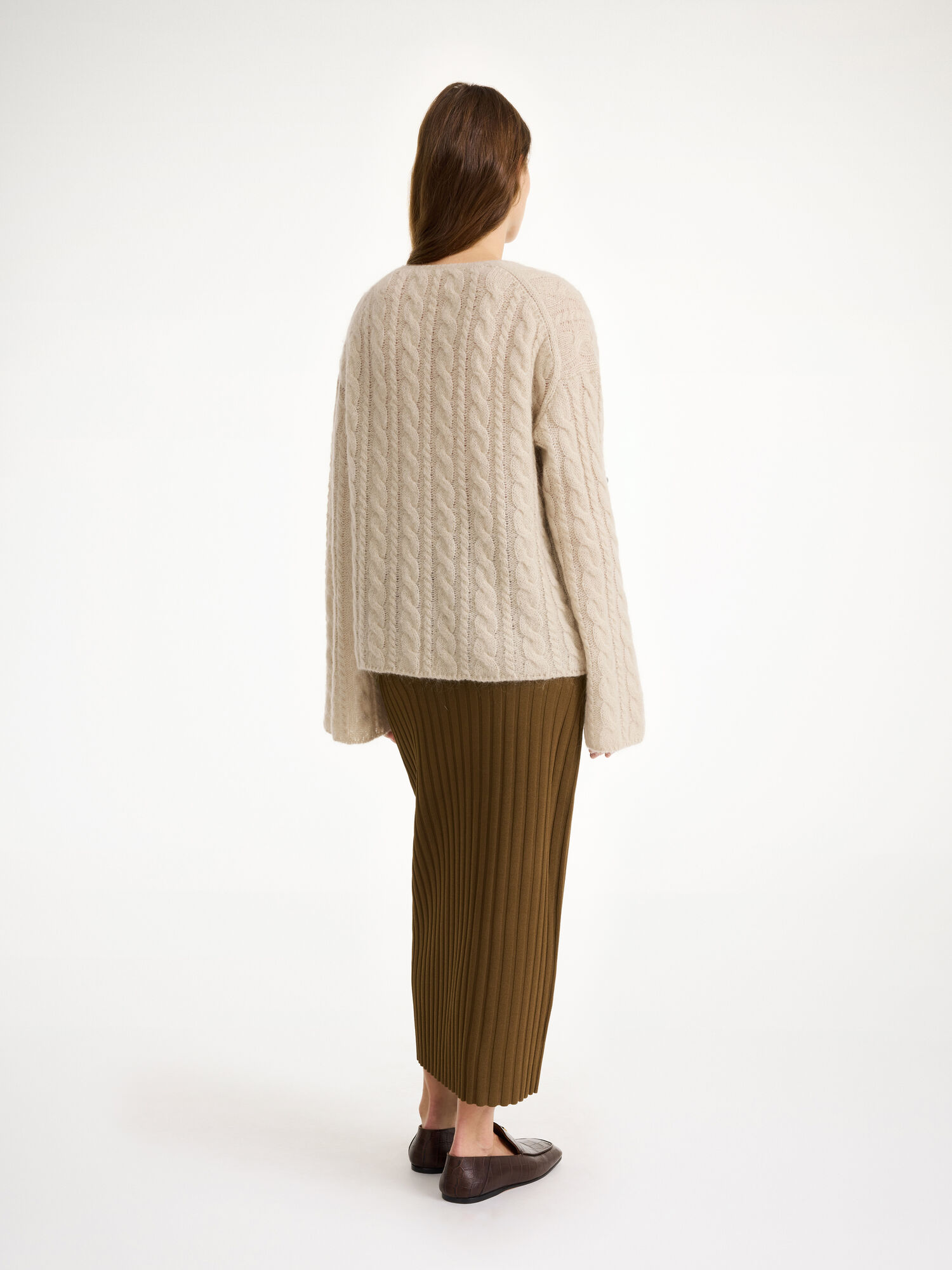 Cimone cable-knit sweater