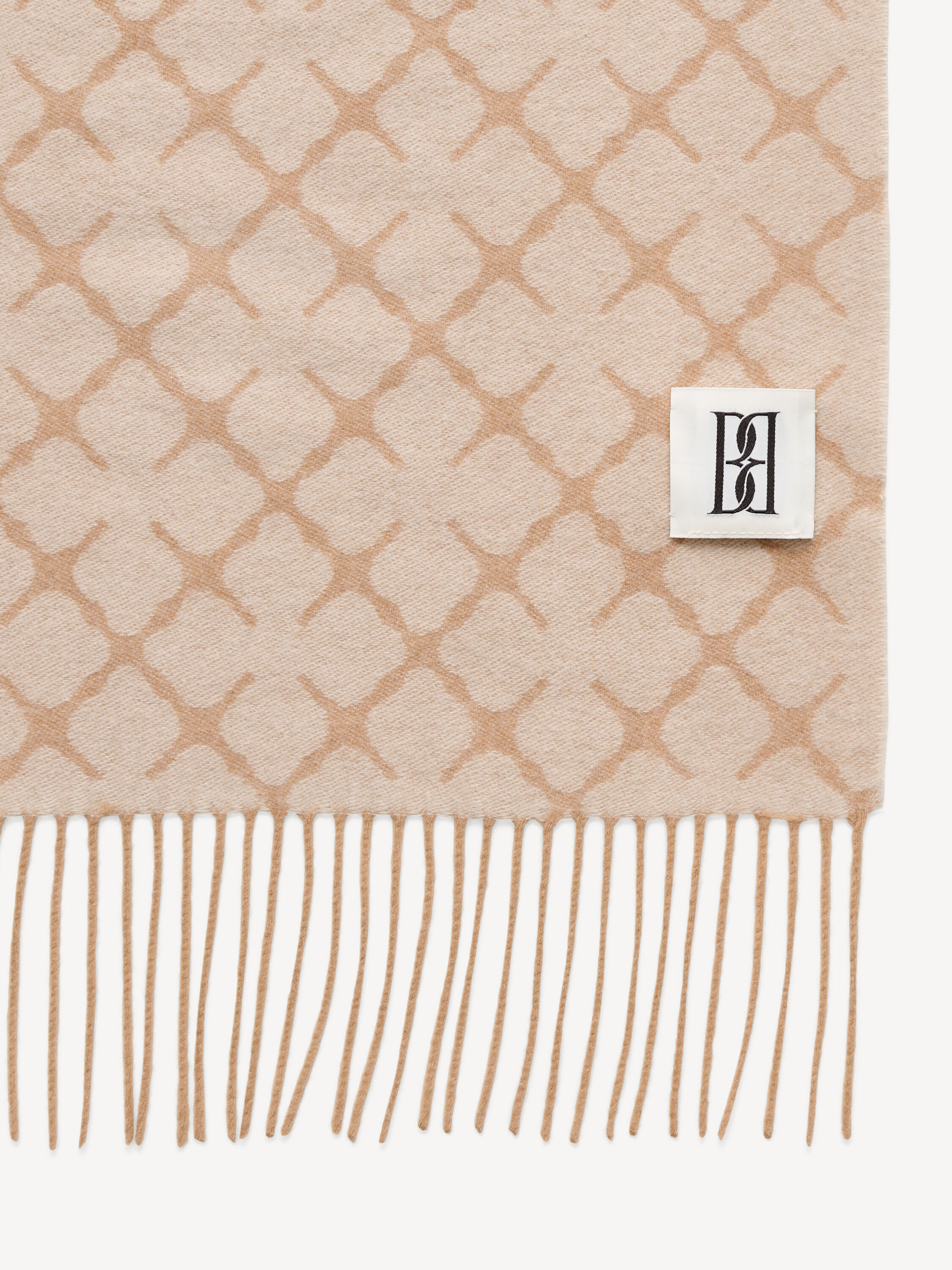 Ortega cashmere-blend scarf