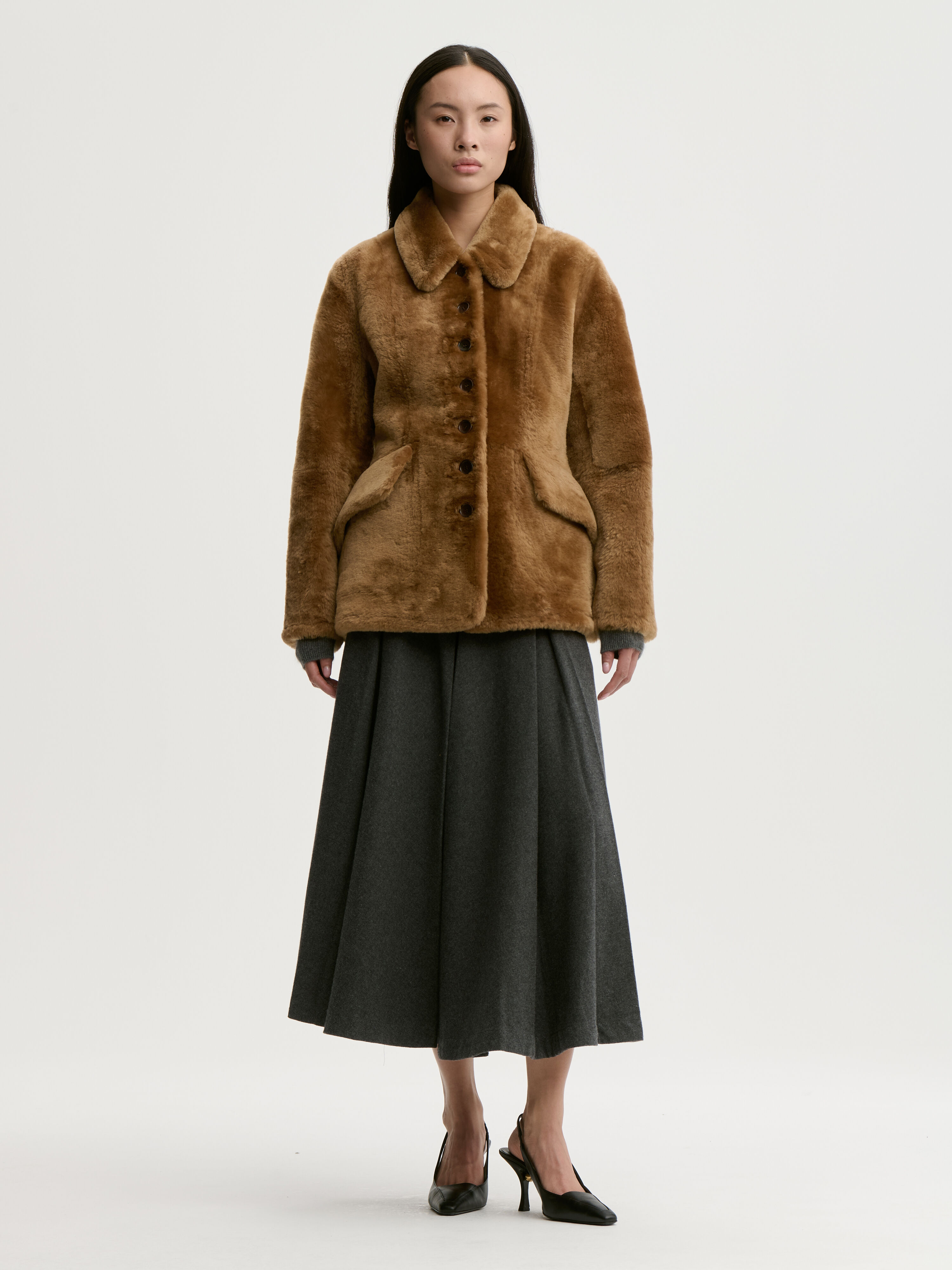 Veste en shearling Adeline