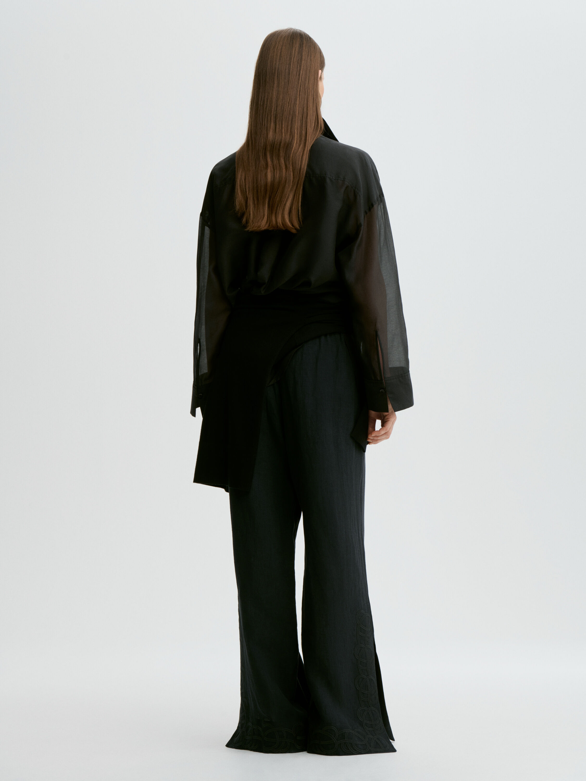 Michelle linen trousers