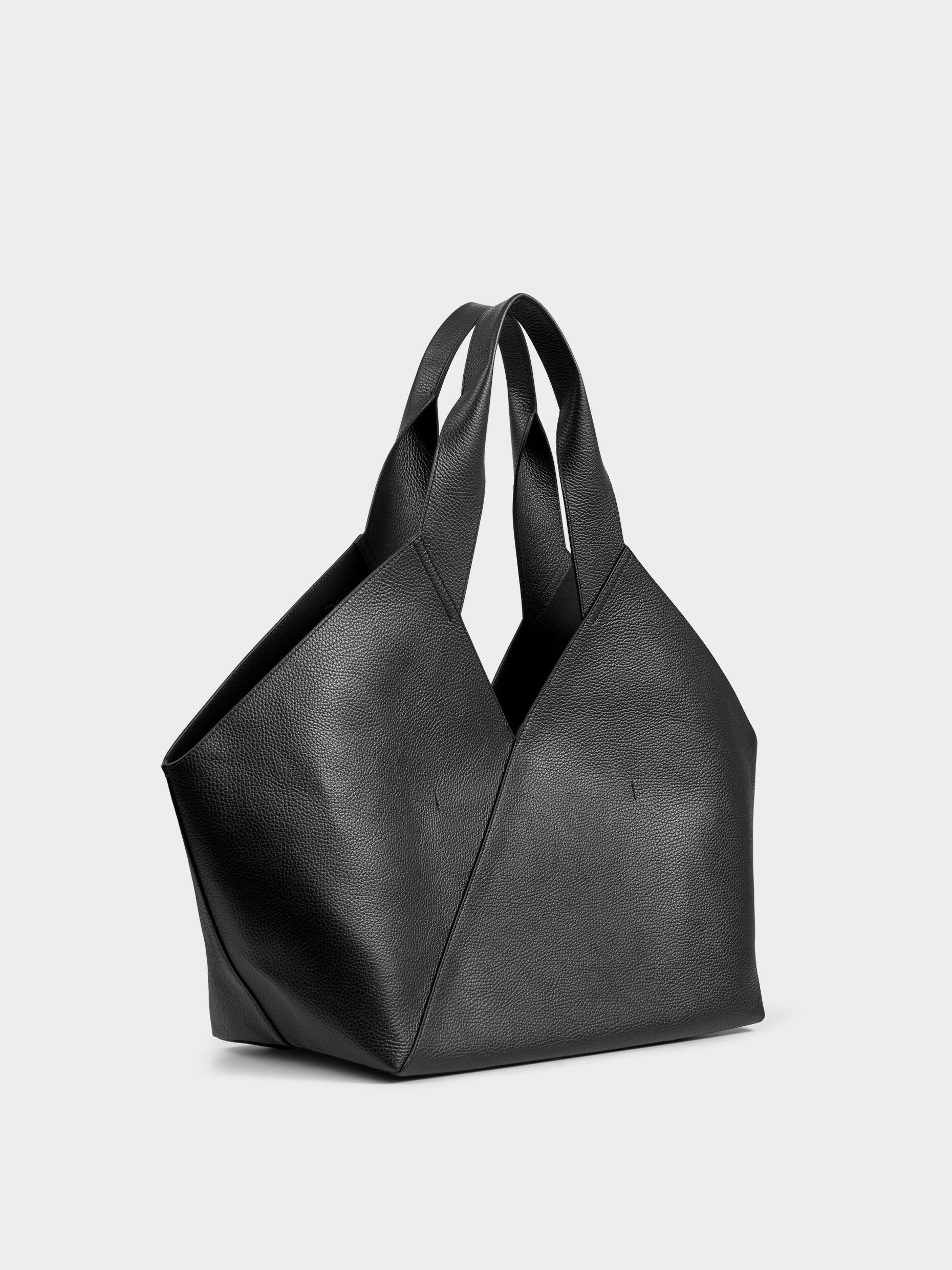 Lucile leather tote bag