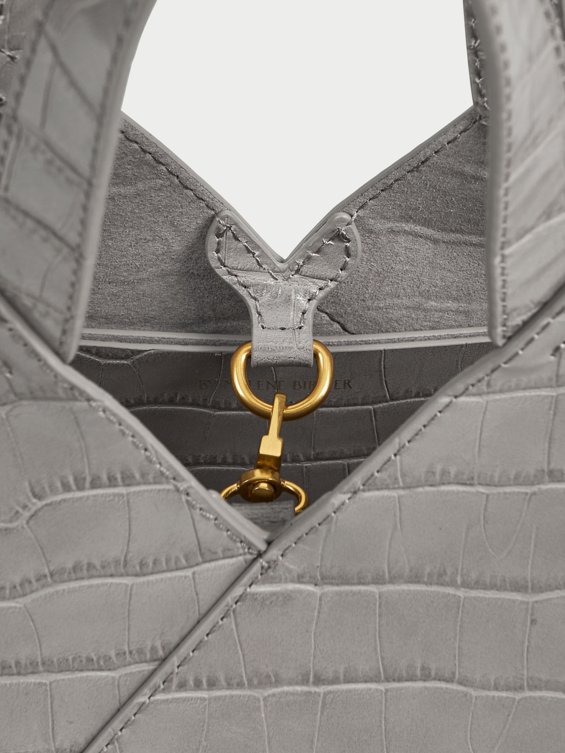 Lullie Croc leather bag