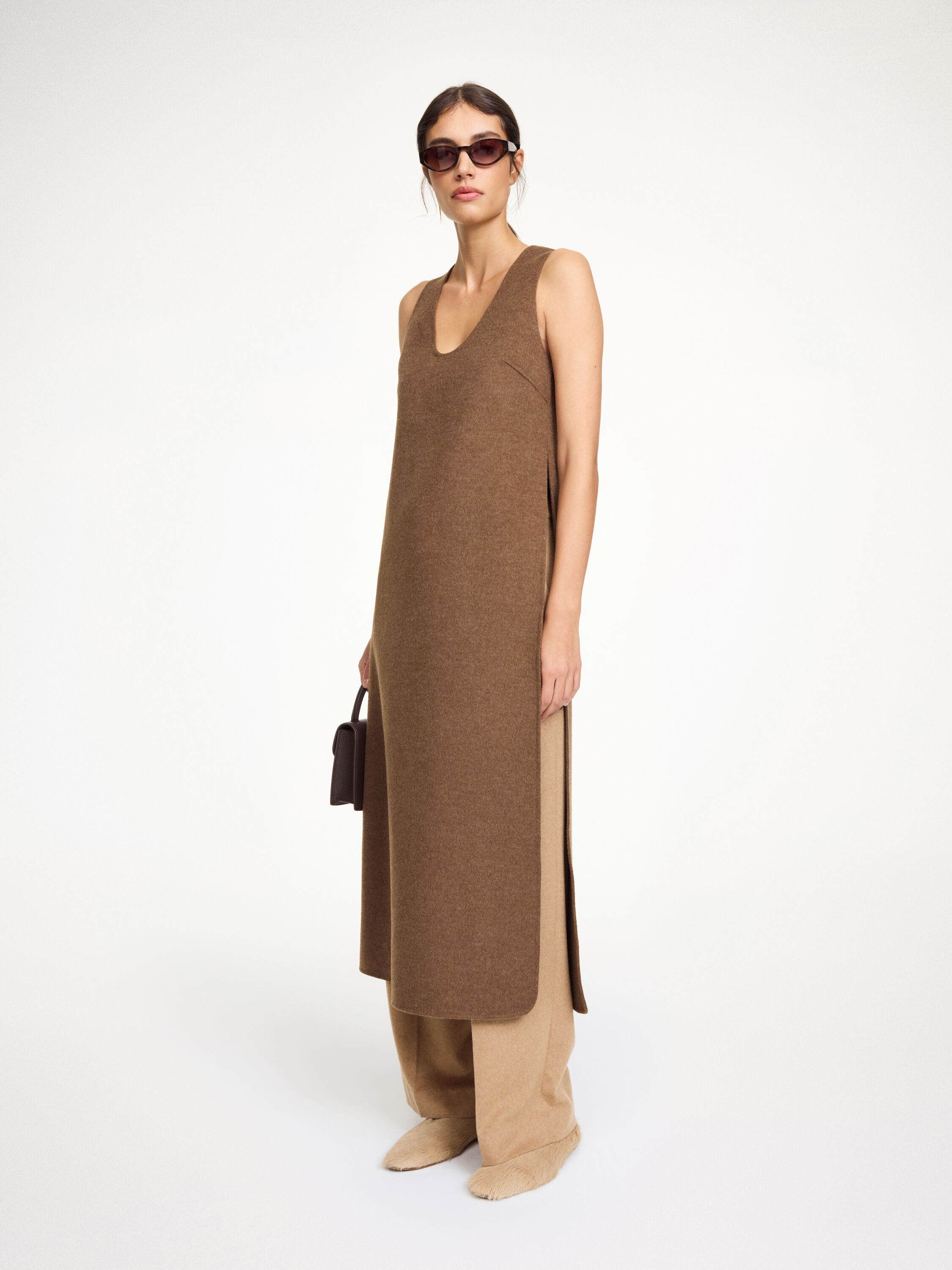 Florence maxi wool dress