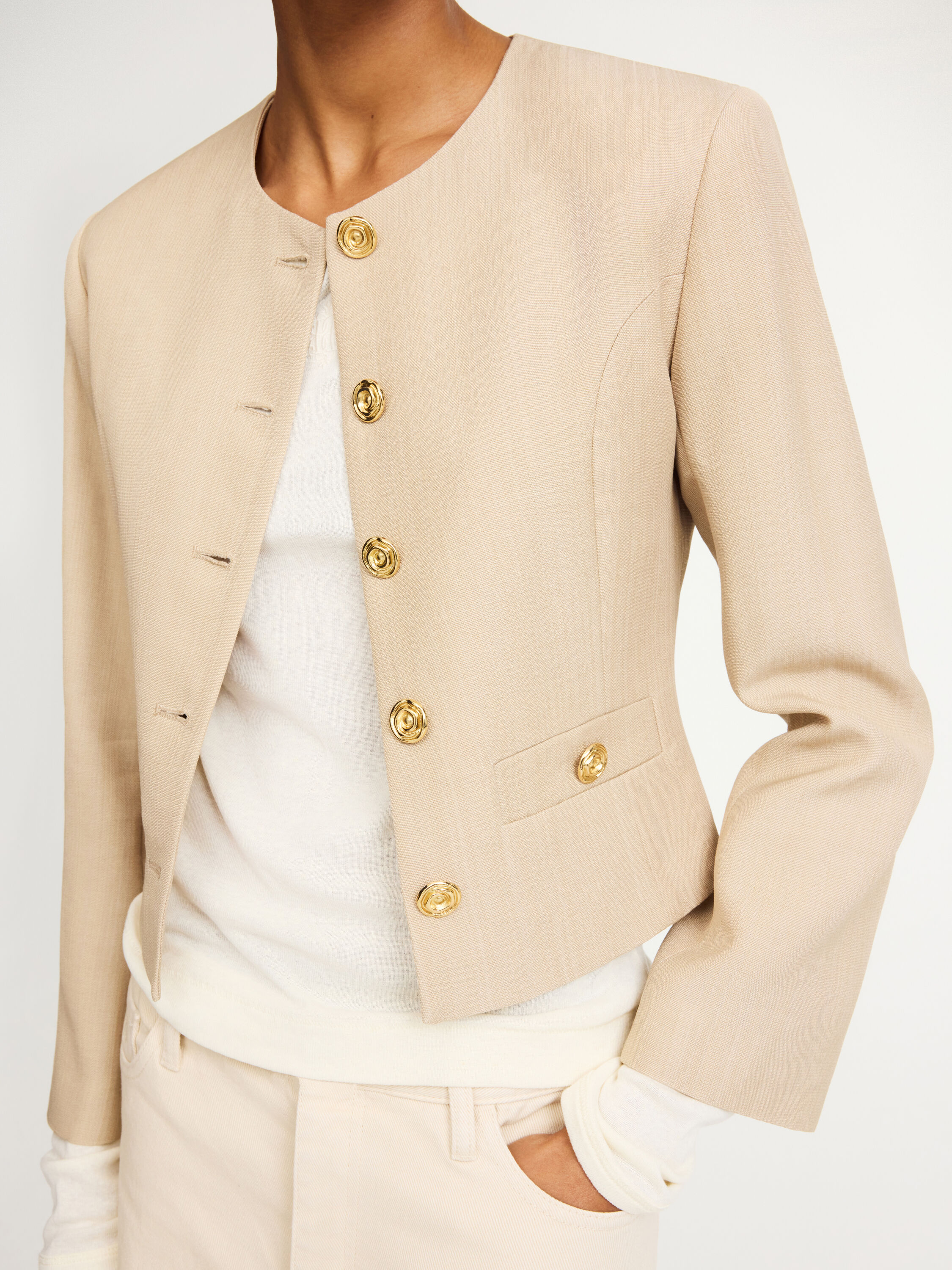 Frida single-breasted blazer