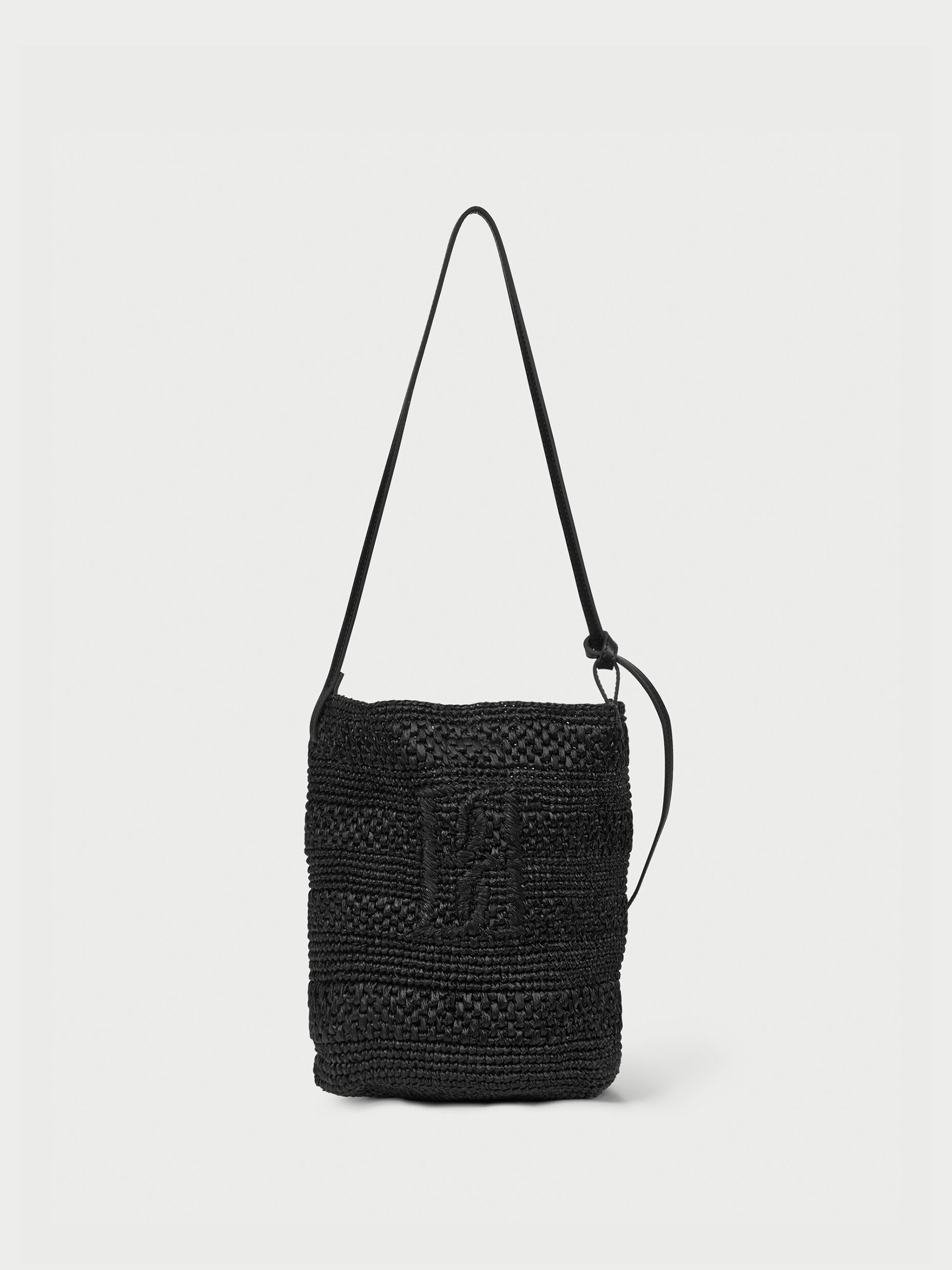Sac &agrave; seau en paille Mirabellee