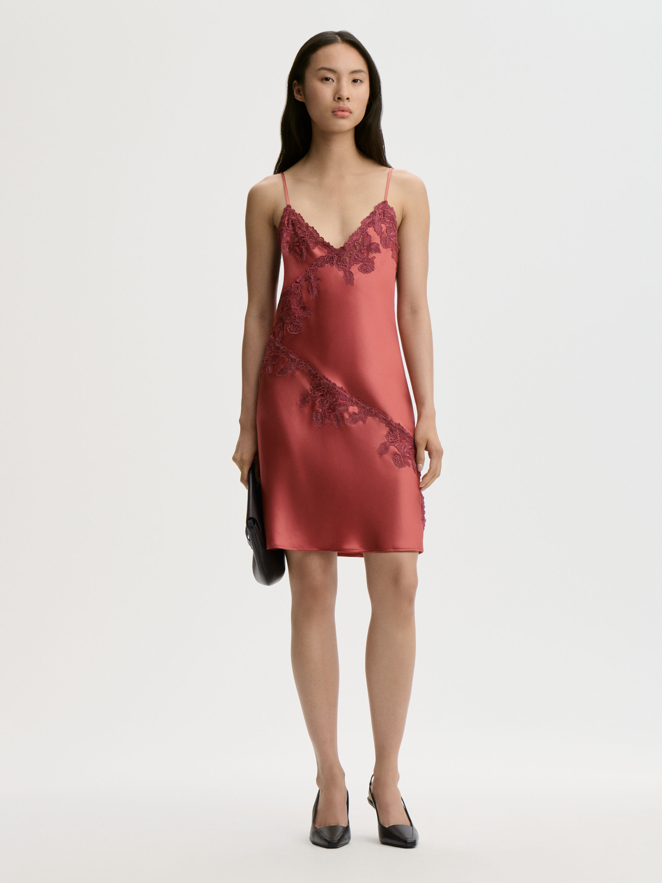 EXCLUSIVE: Verana satin dress