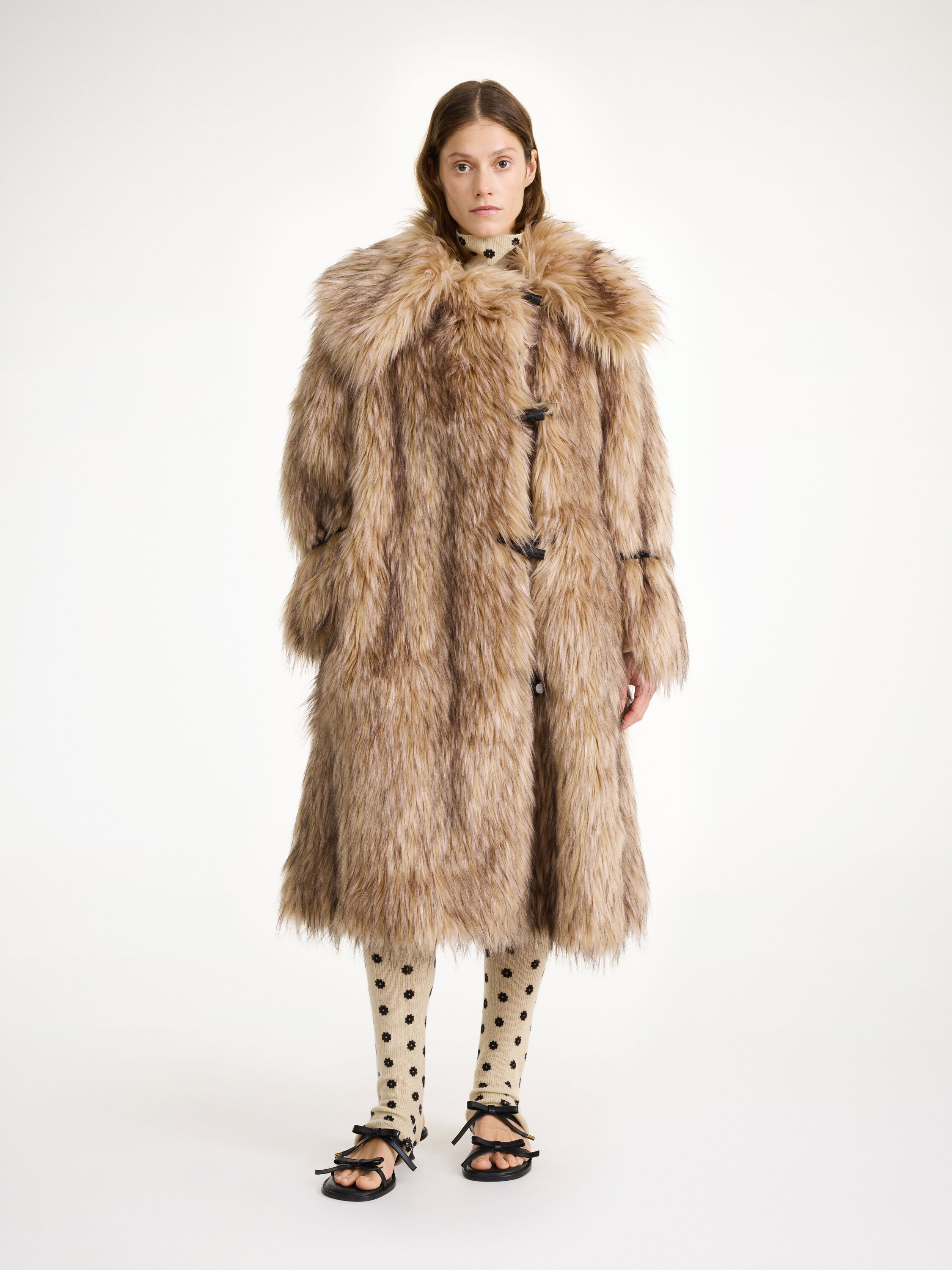 Graca faux fur coat