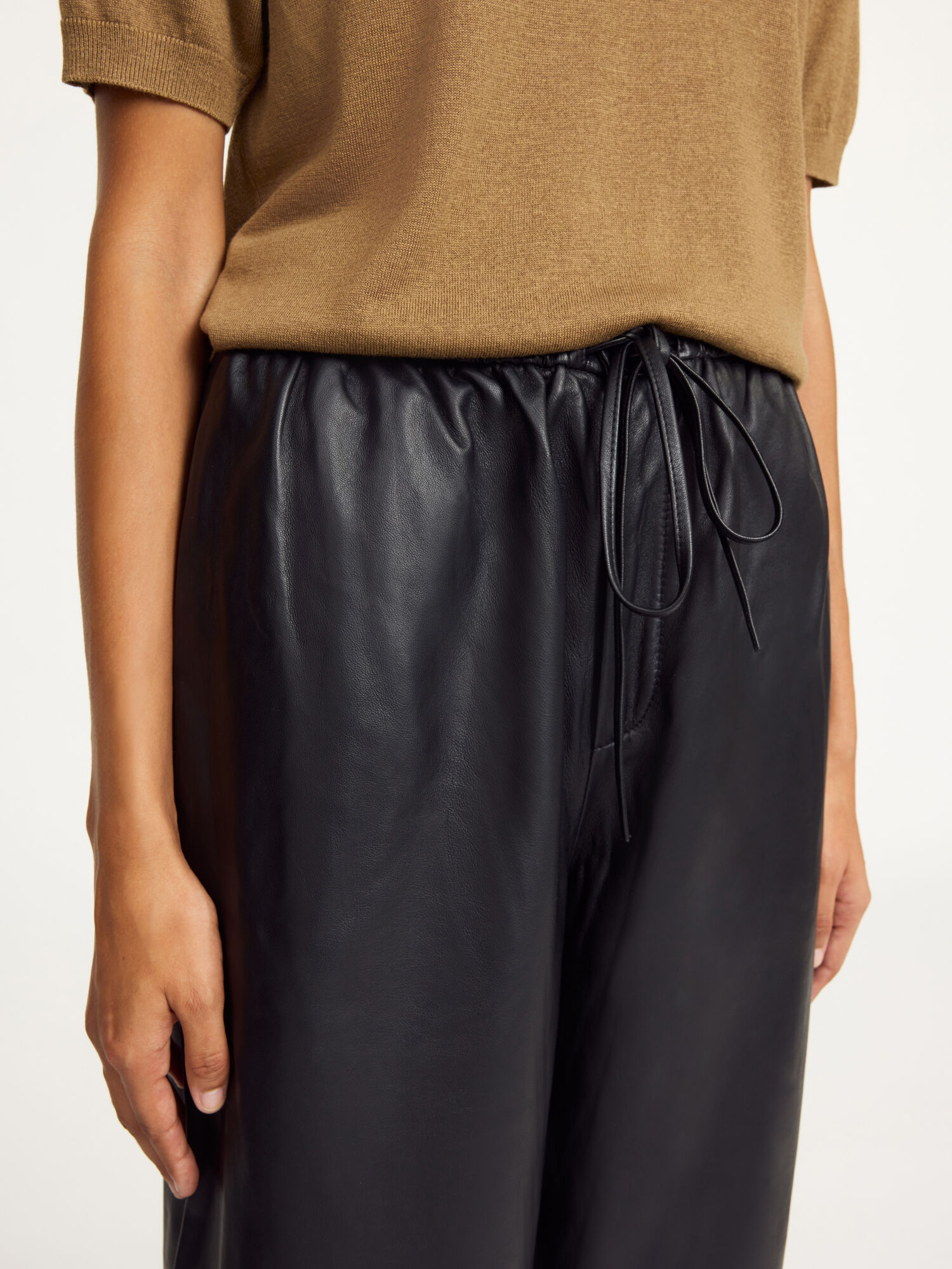 Joanni leather trousers