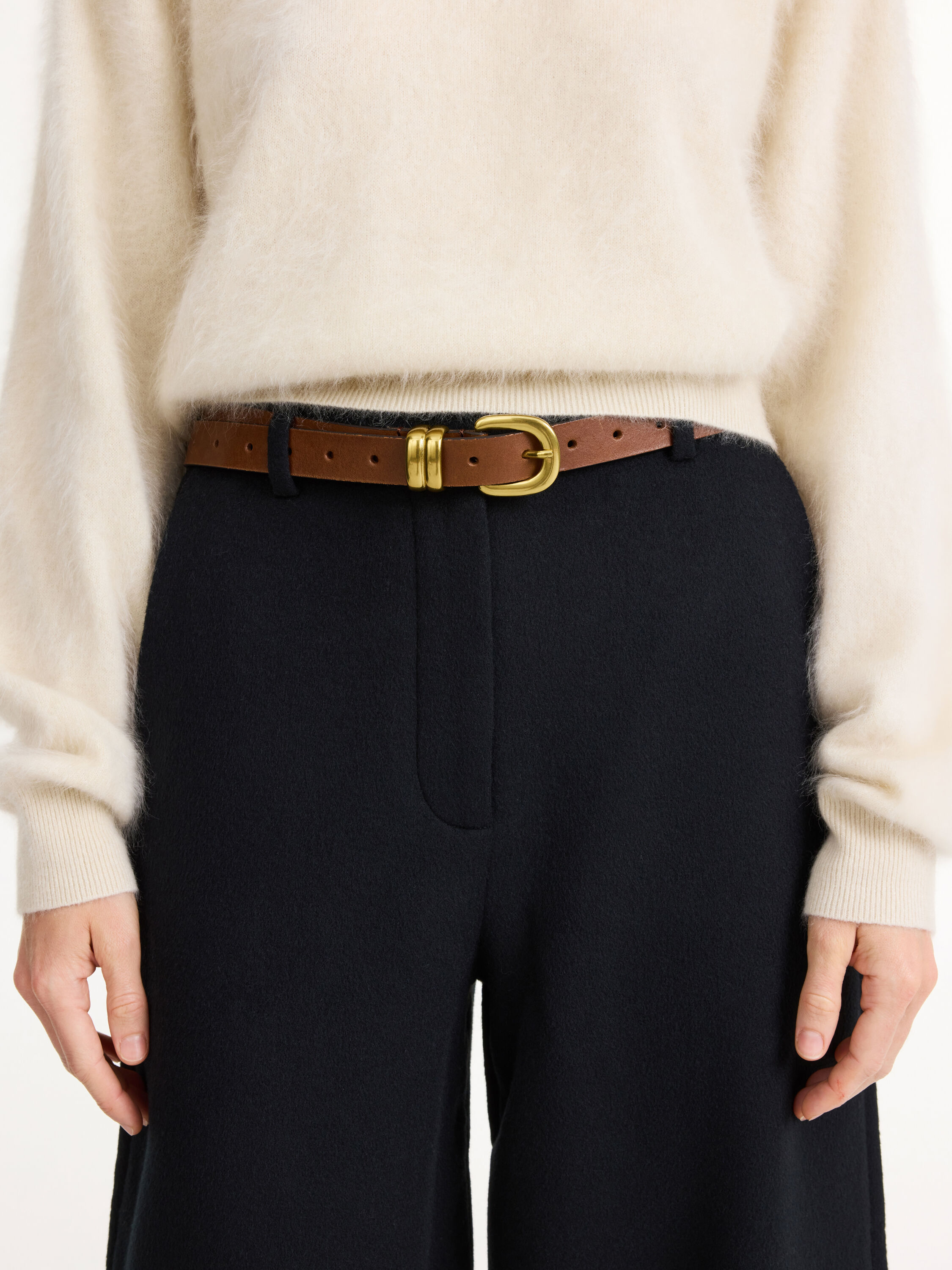 Zoilo leather belt