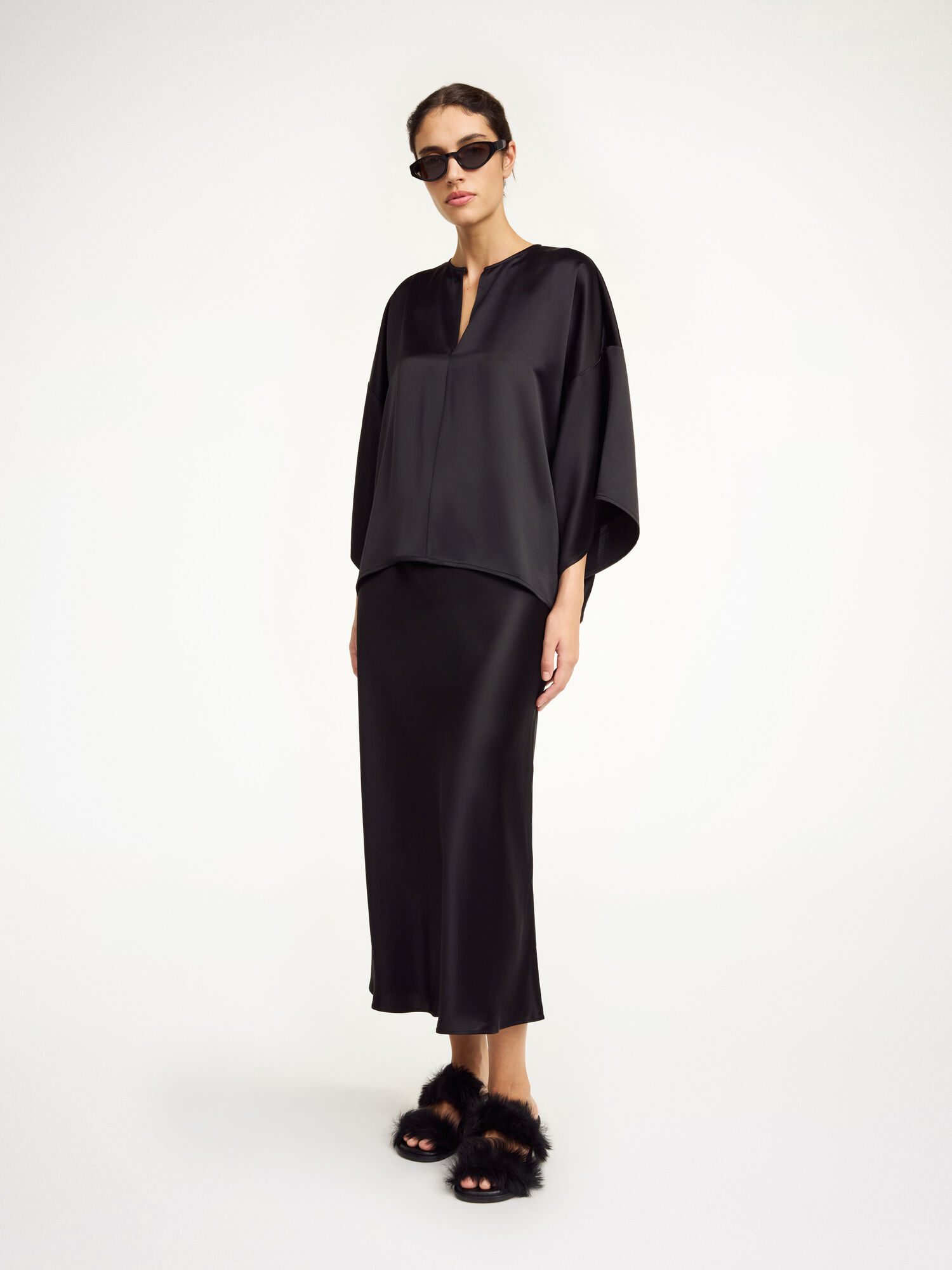 Boshan midi skirt