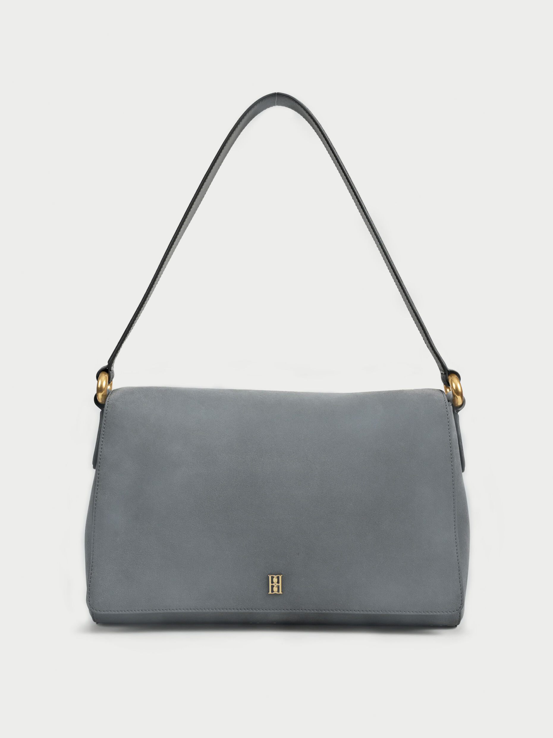 Lelou suede shoulder bag