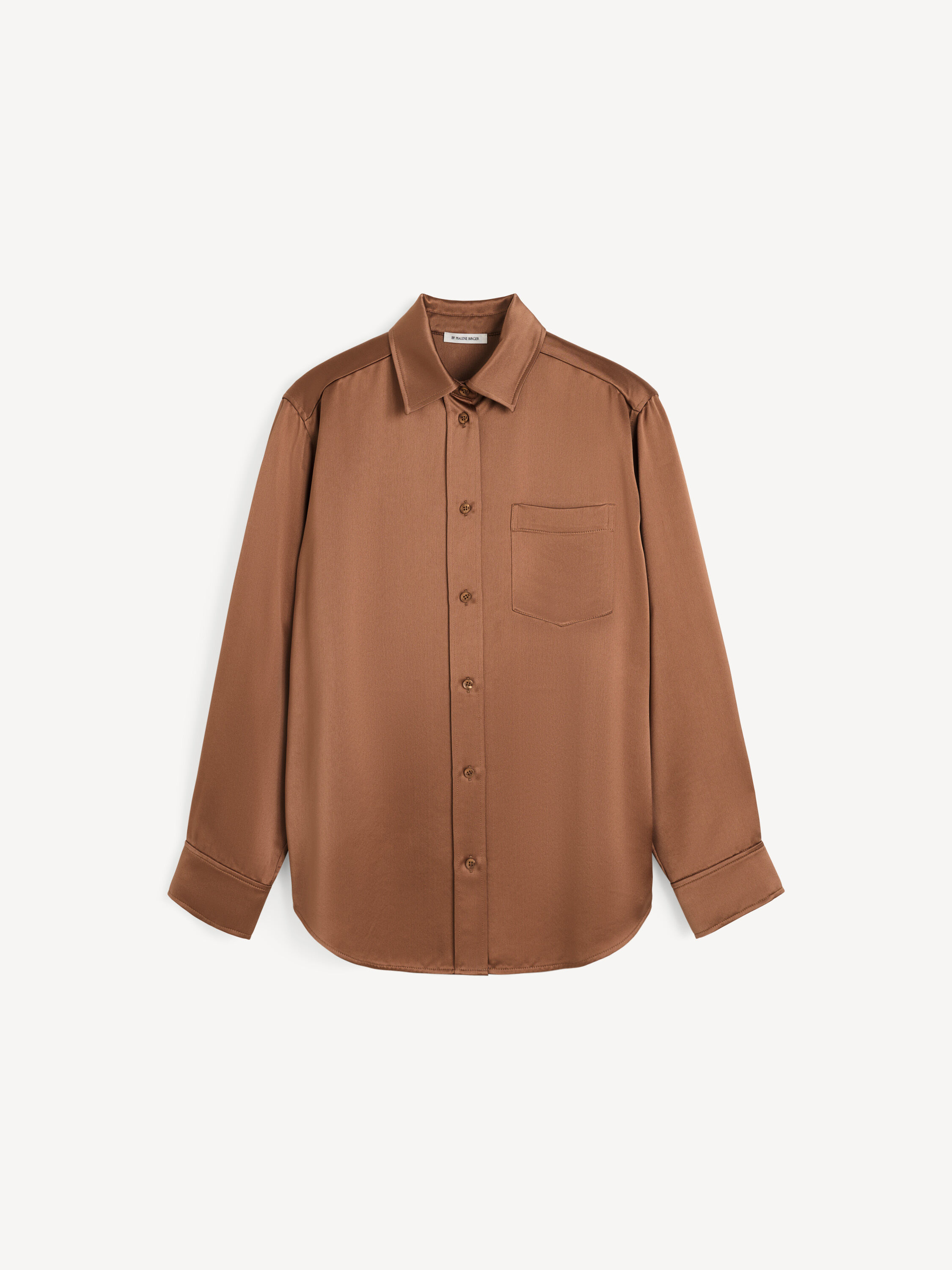 Audrey satin shirt
