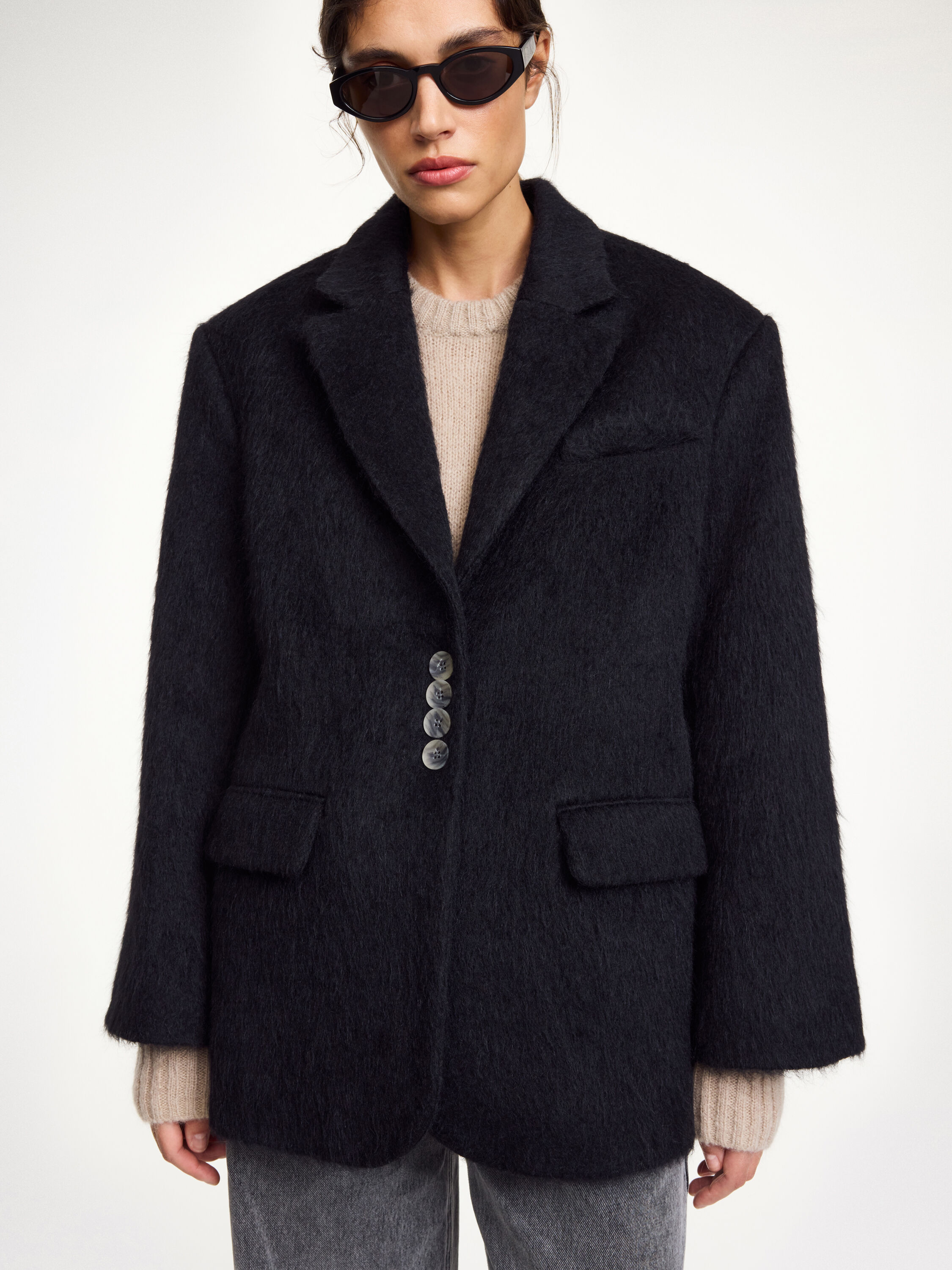 Biena single-breasted blazer