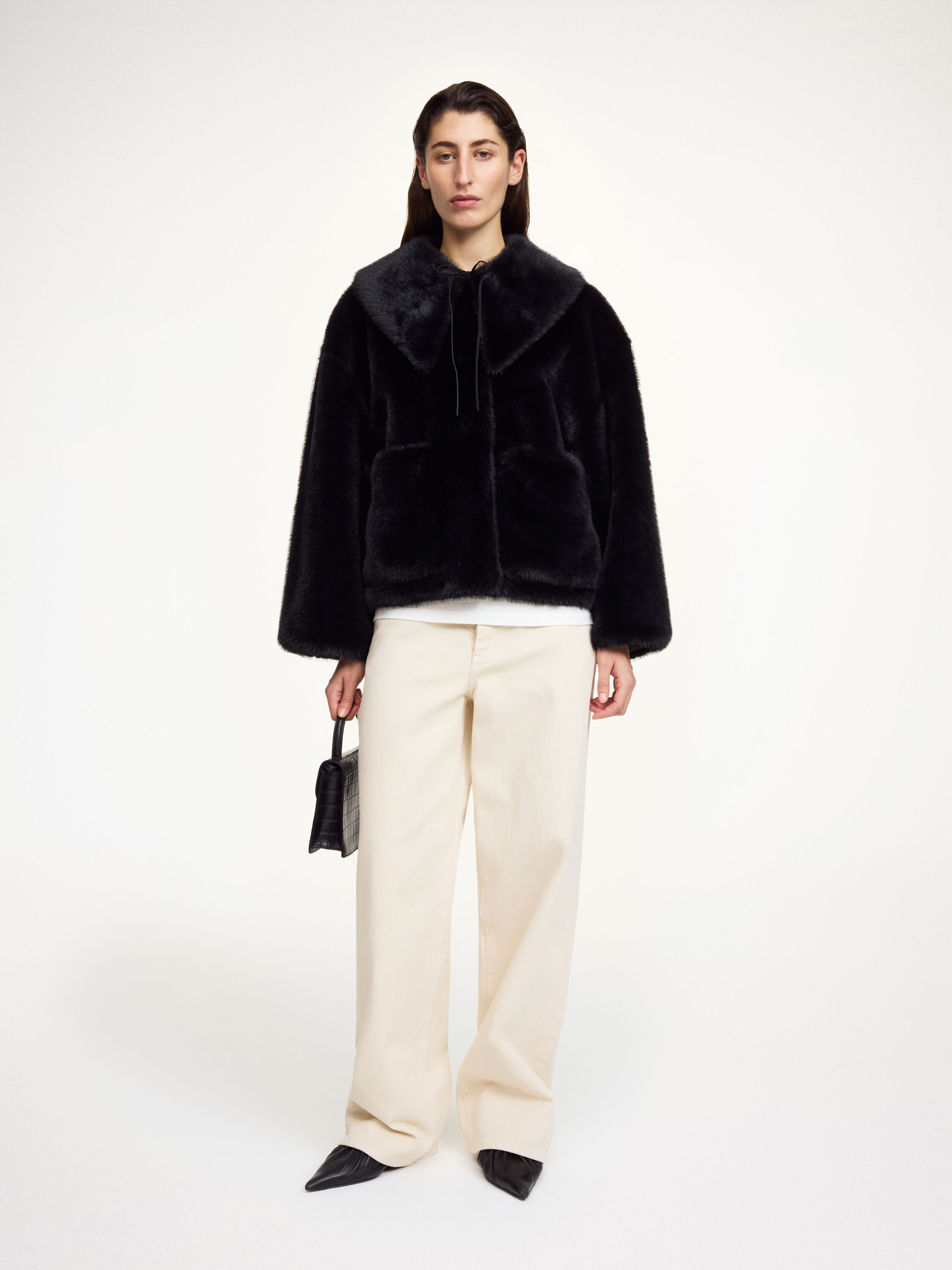 Jacquie faux fur jacket