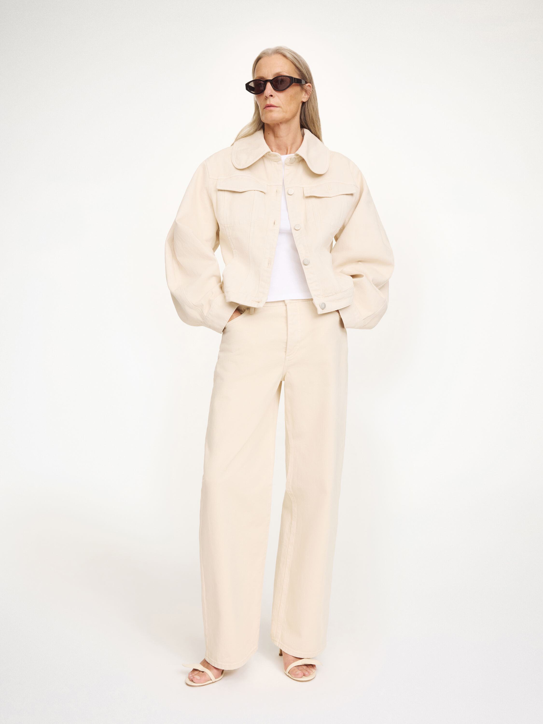 Villies organic cotton denim jacket