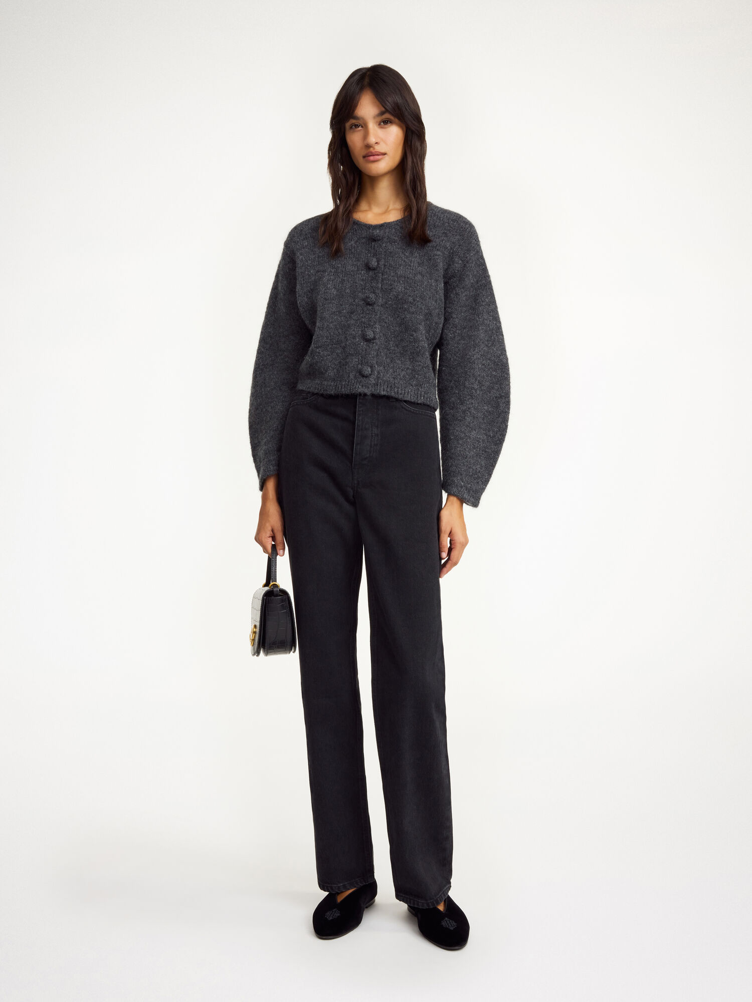 Zharea wool-blend cardigan