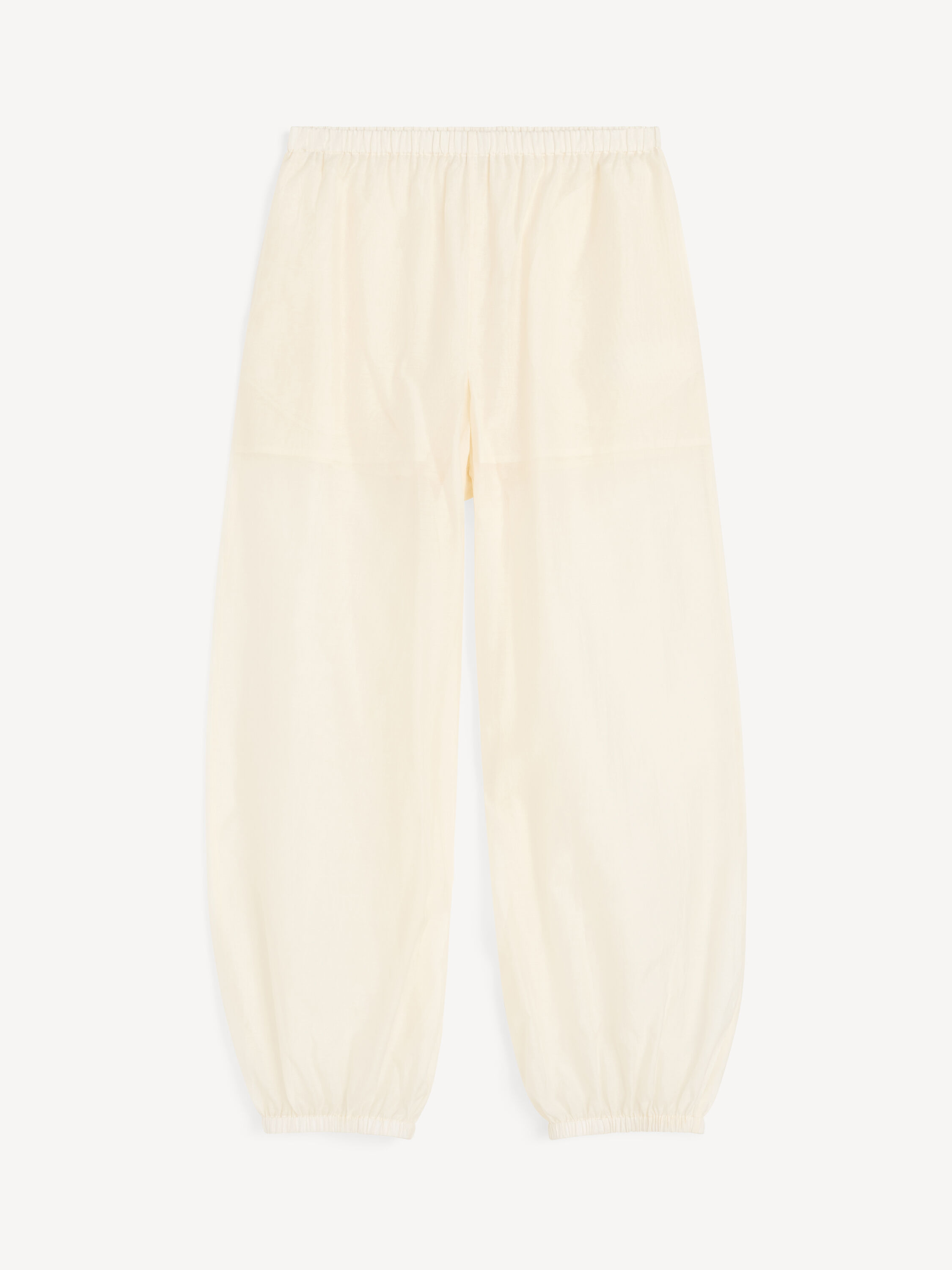 Pantalon en organza de soie Lumas