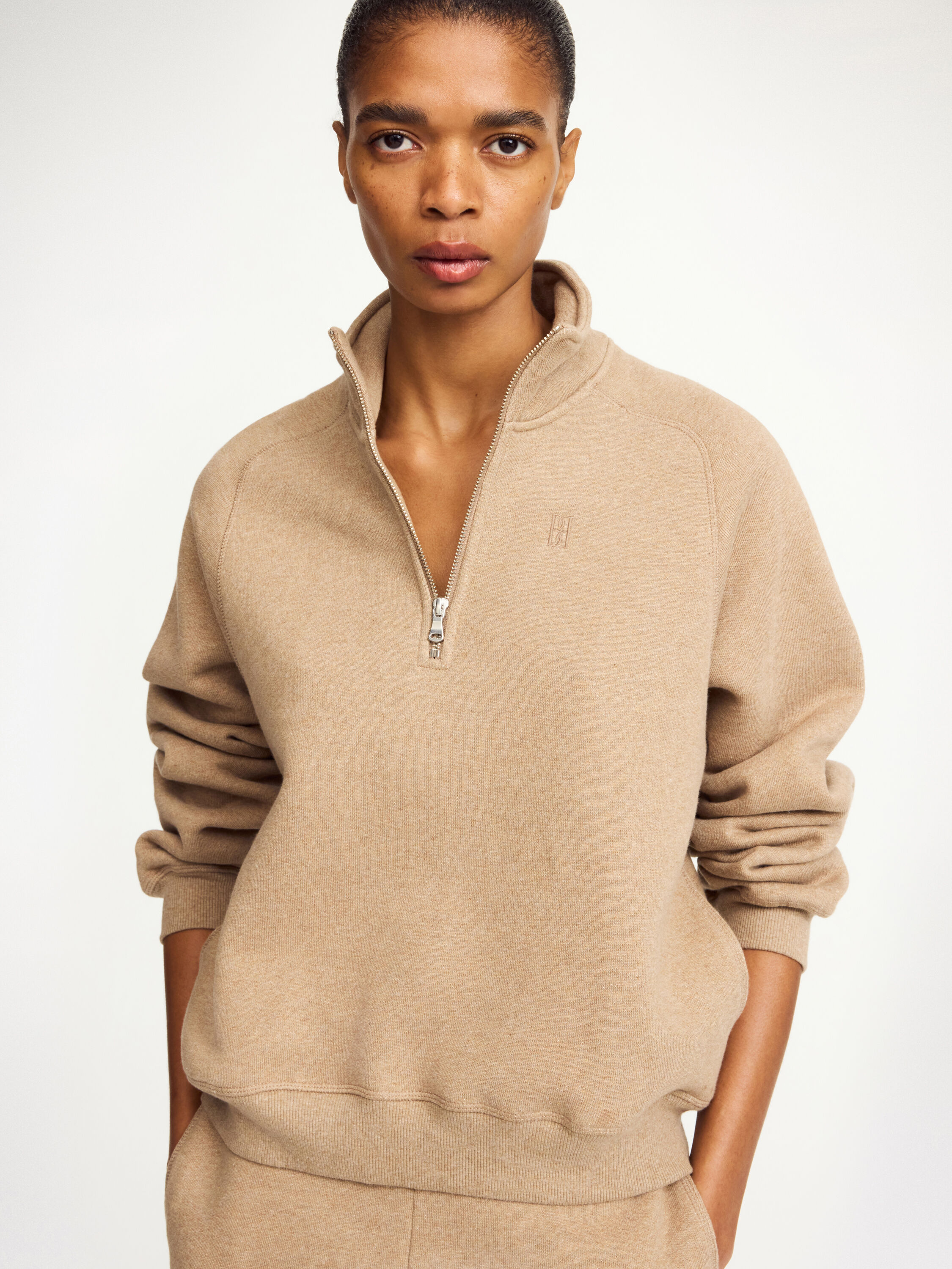 Lipa organic cotton sweatshirt
