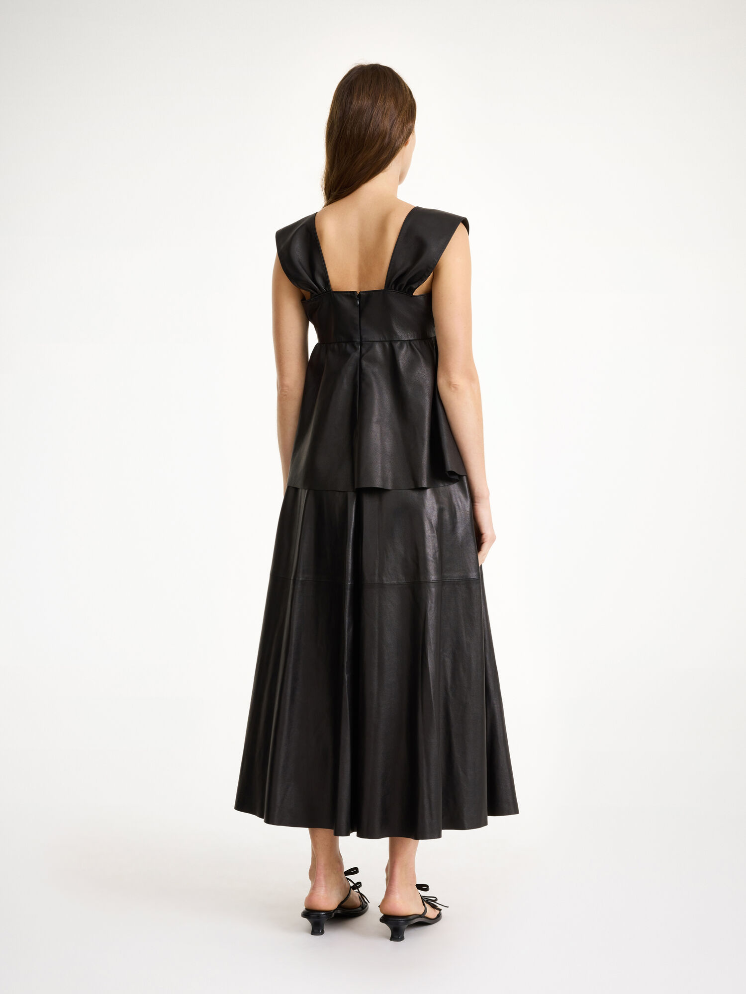 Marcie leather top