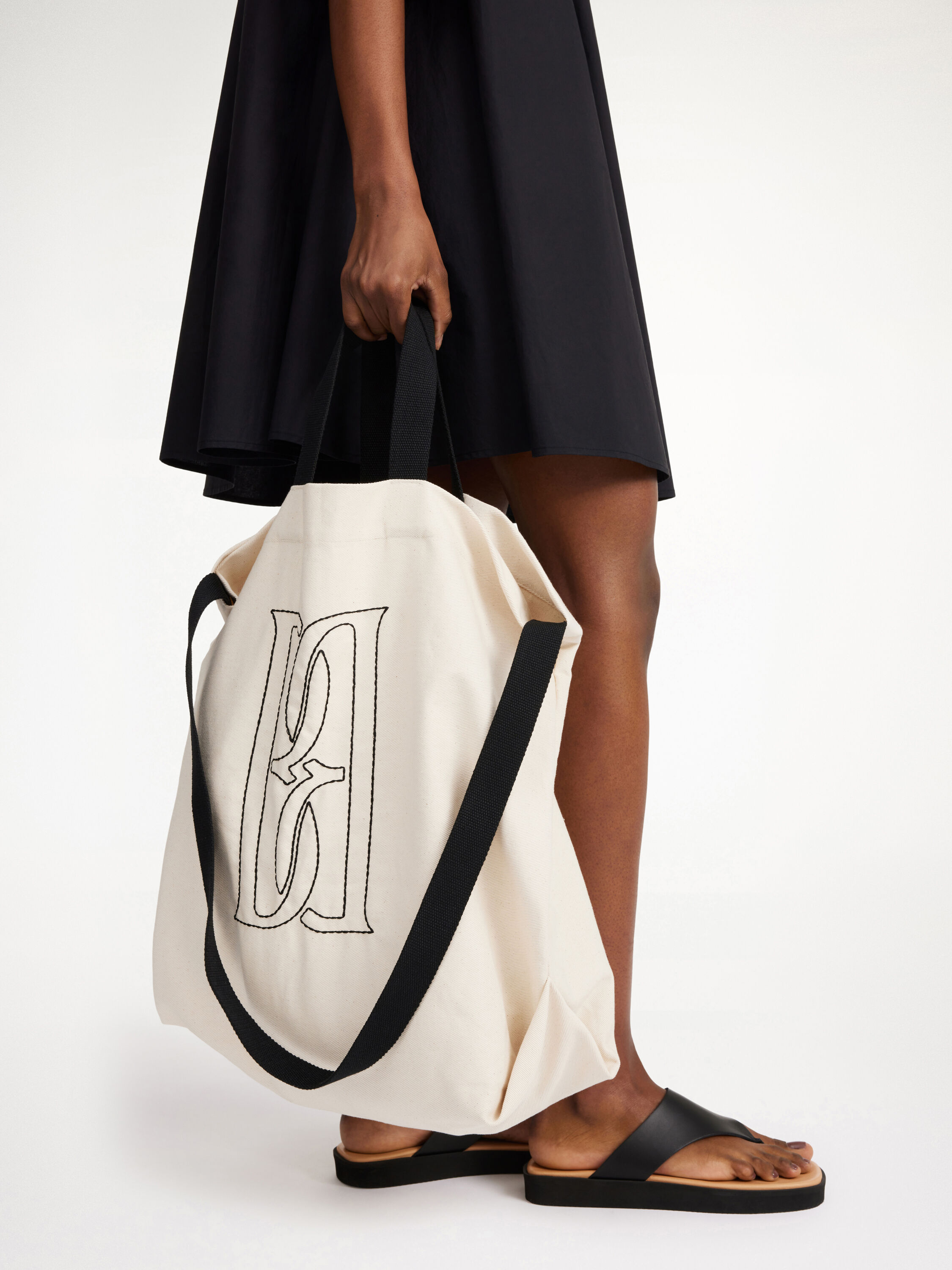Shayan organic cotton tote bag Buy Winter sale online By Malene Birger