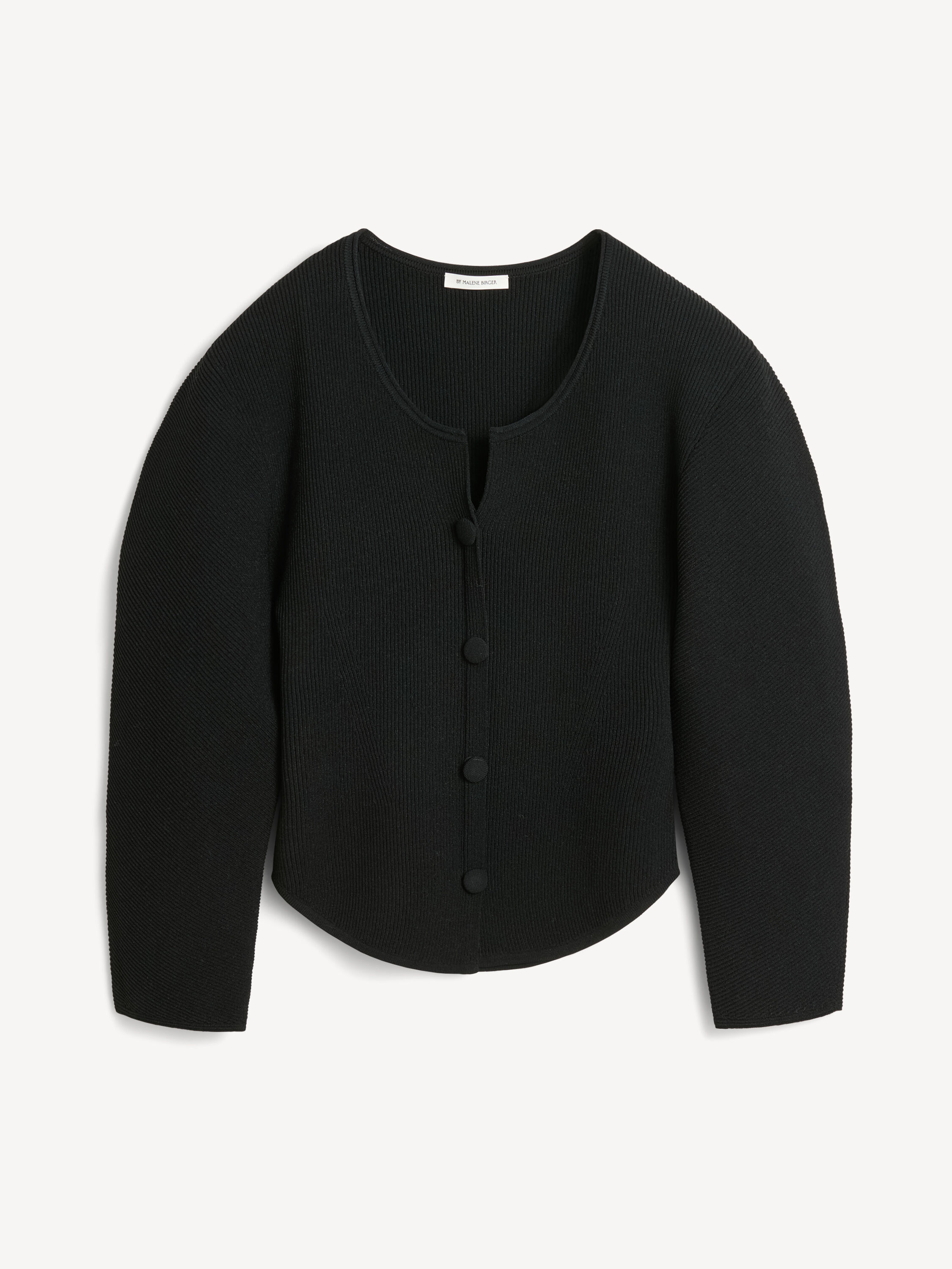 【関税込み】By Malene Birger ブラック Francinne ベスト By Malene Birger Francinne V-Neck Button-Down Vest | Neiman