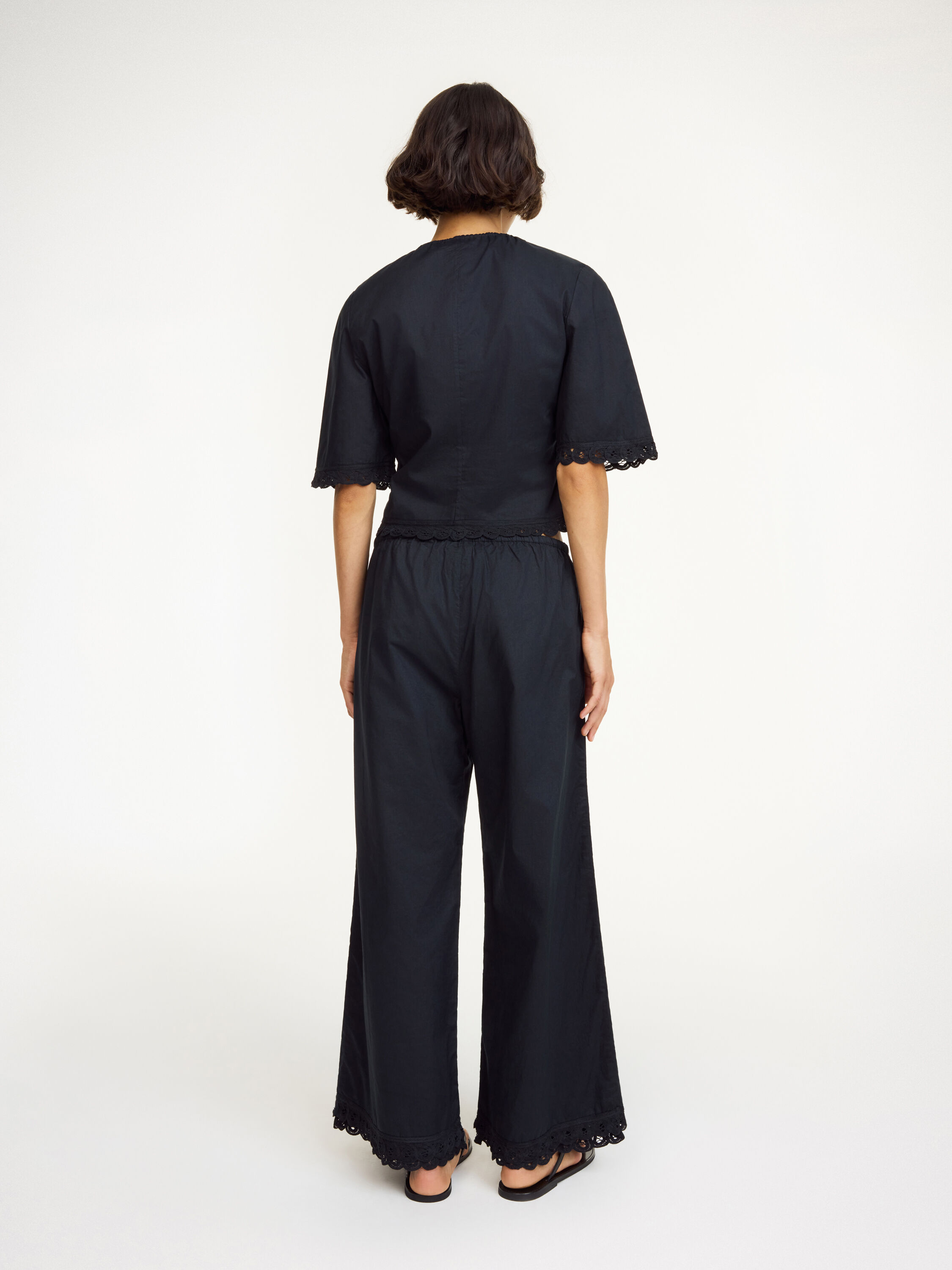 Luisa organic cotton trousers