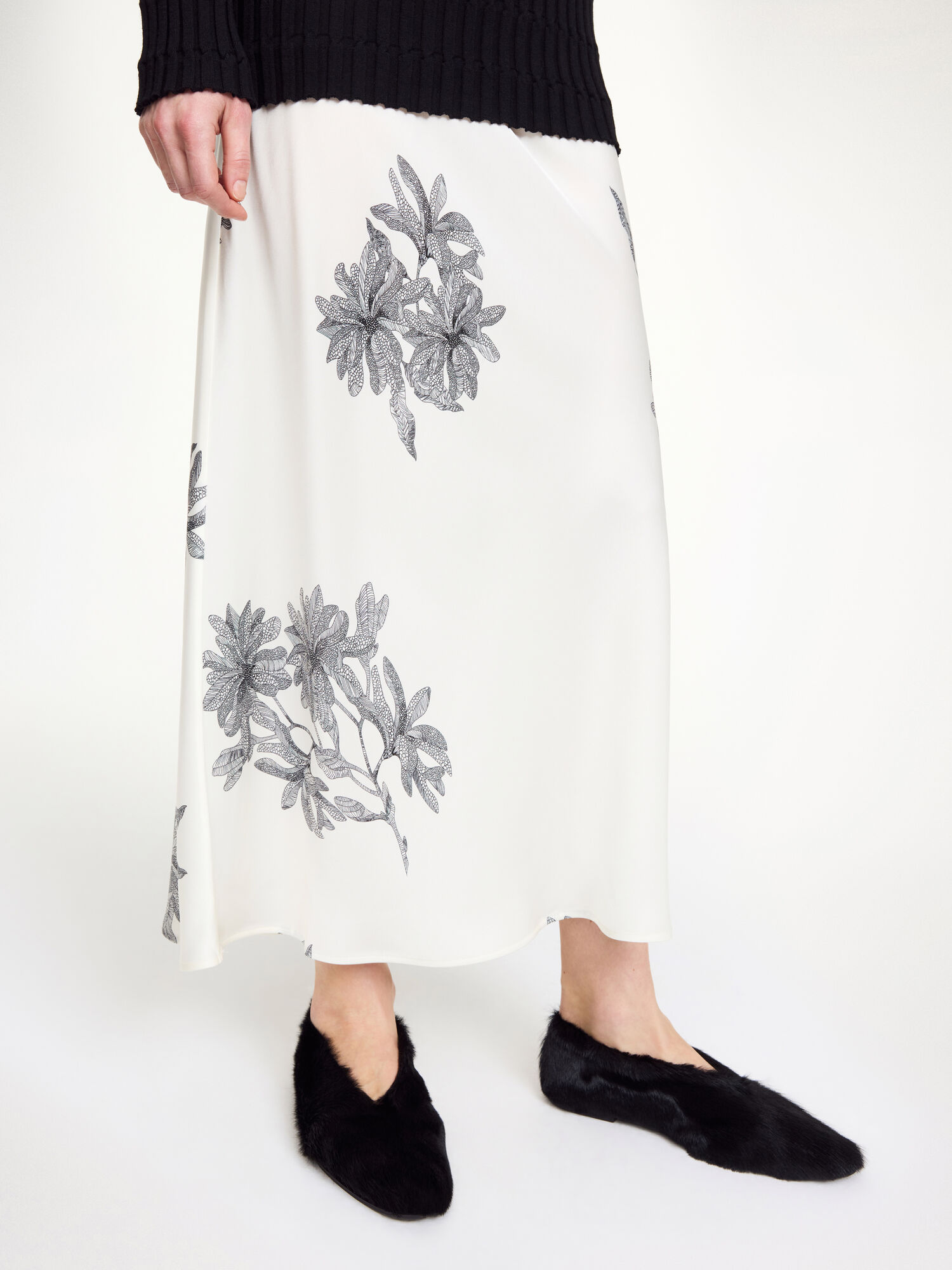 Boshan midi skirt