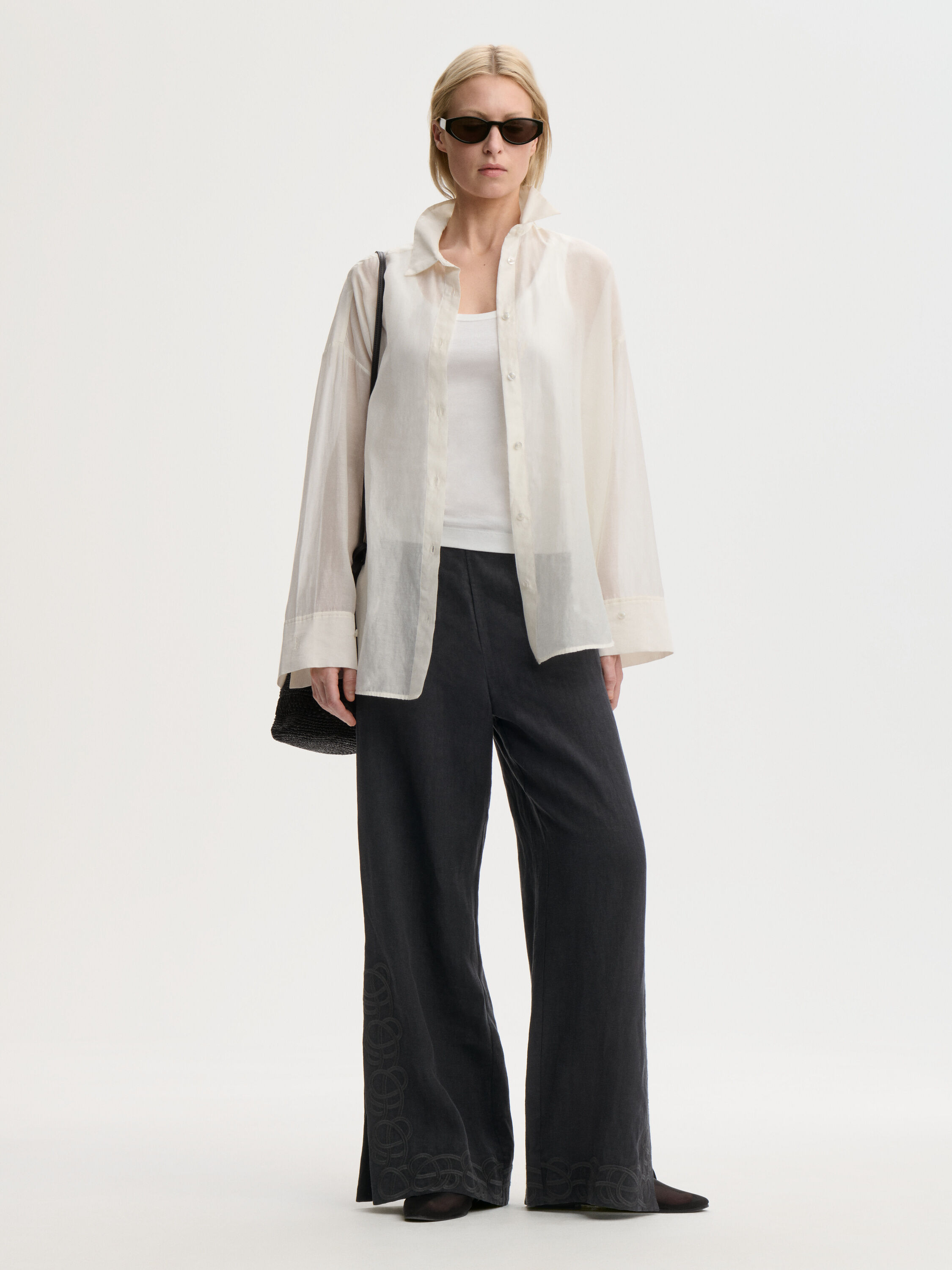 Michelle linen trousers