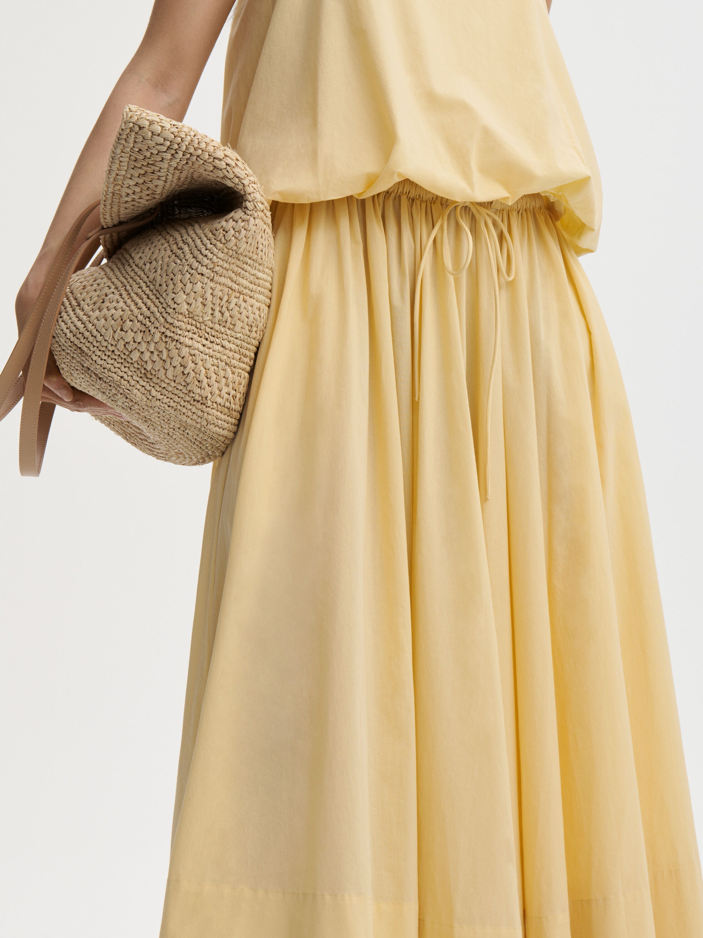 EXCLUSIVE: Pheo Voile organic cotton maxi skirt