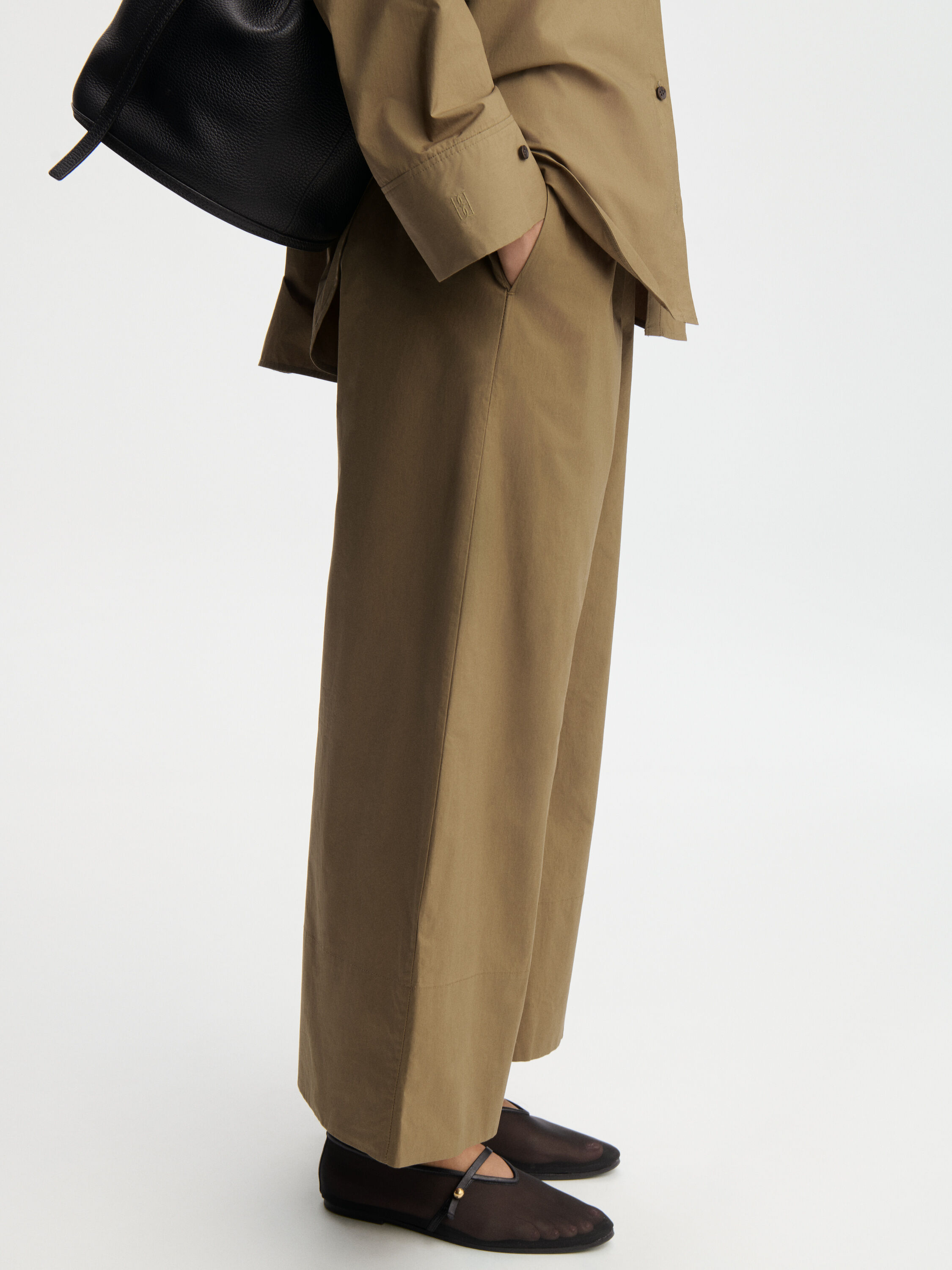 Luisa high-waist trousers