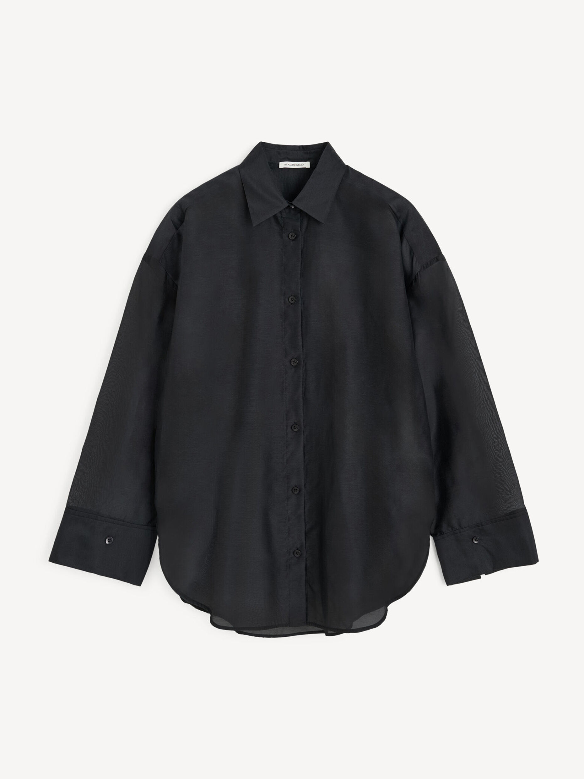 Derris silk organza shirt