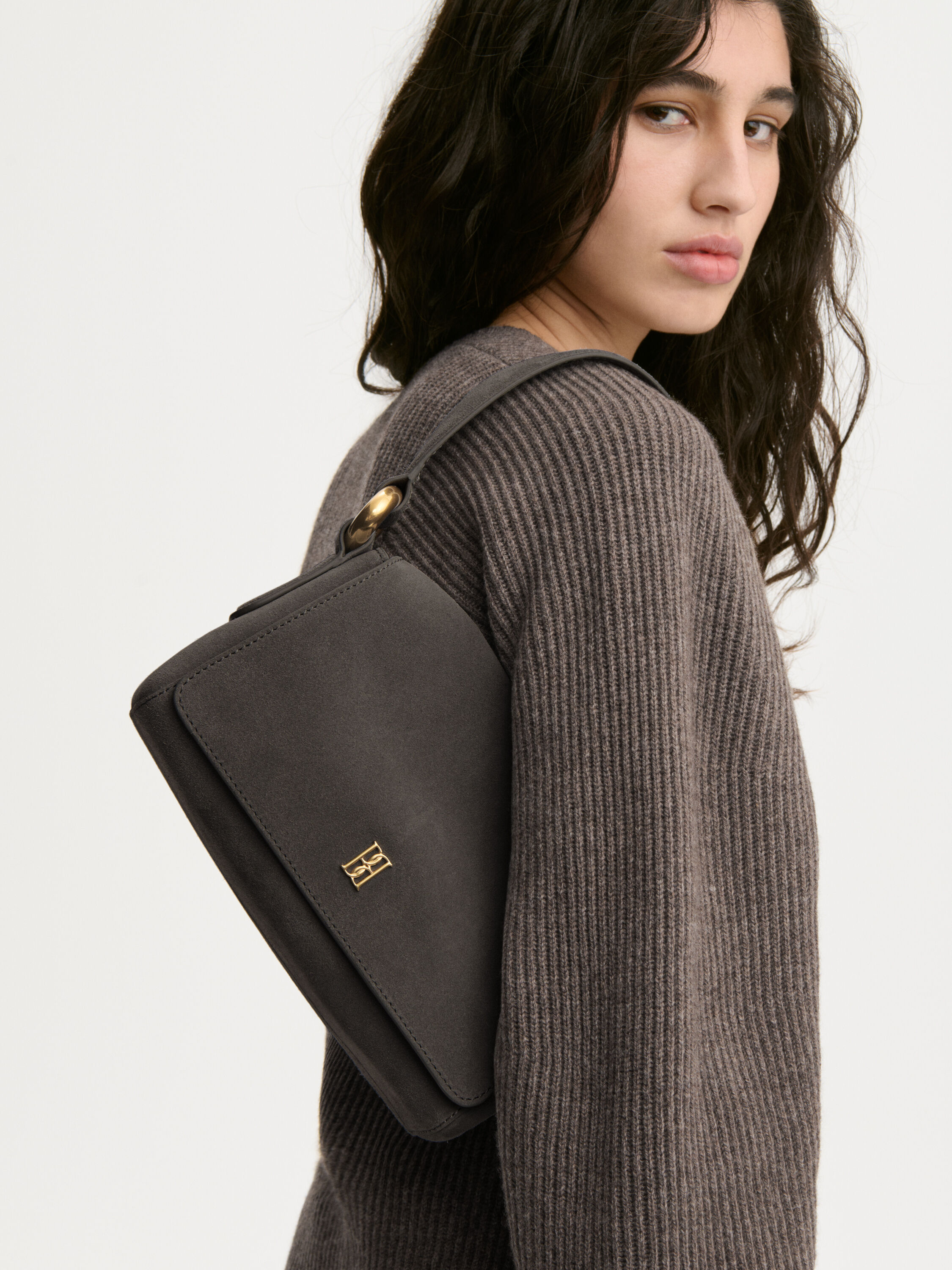 Lellie suede bag