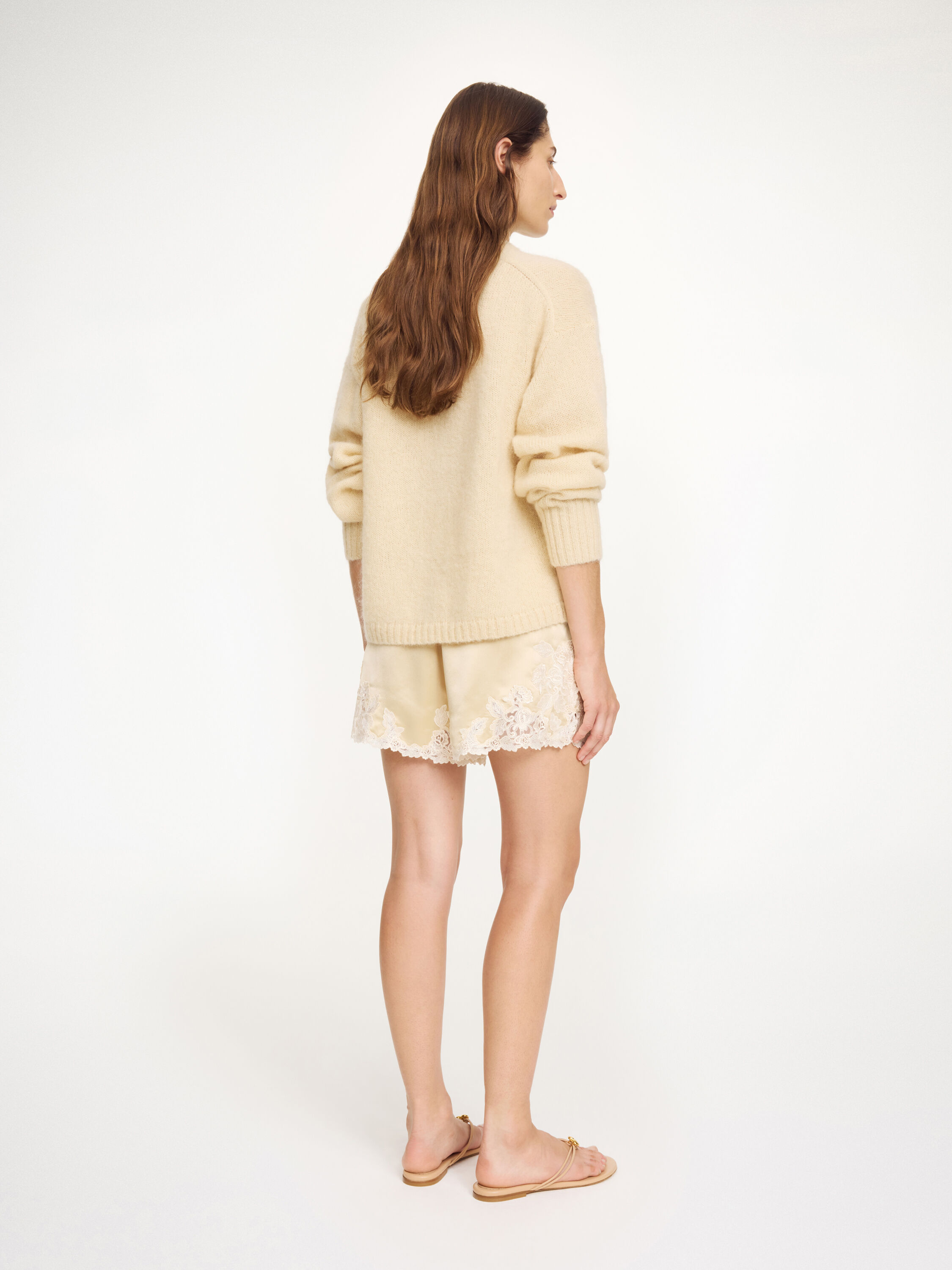 Eri satin shorts