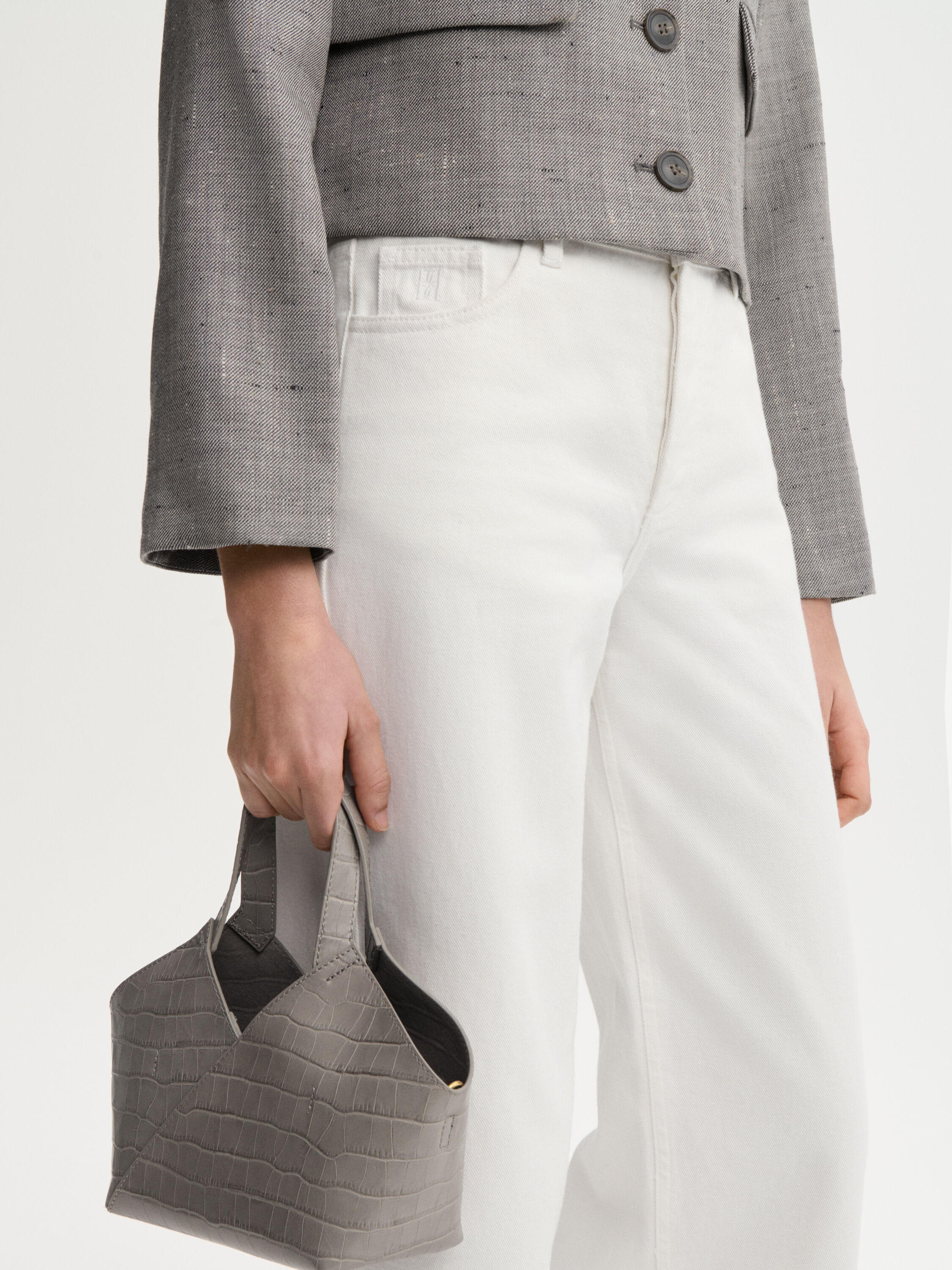 Angie single-breasted wool blazer
