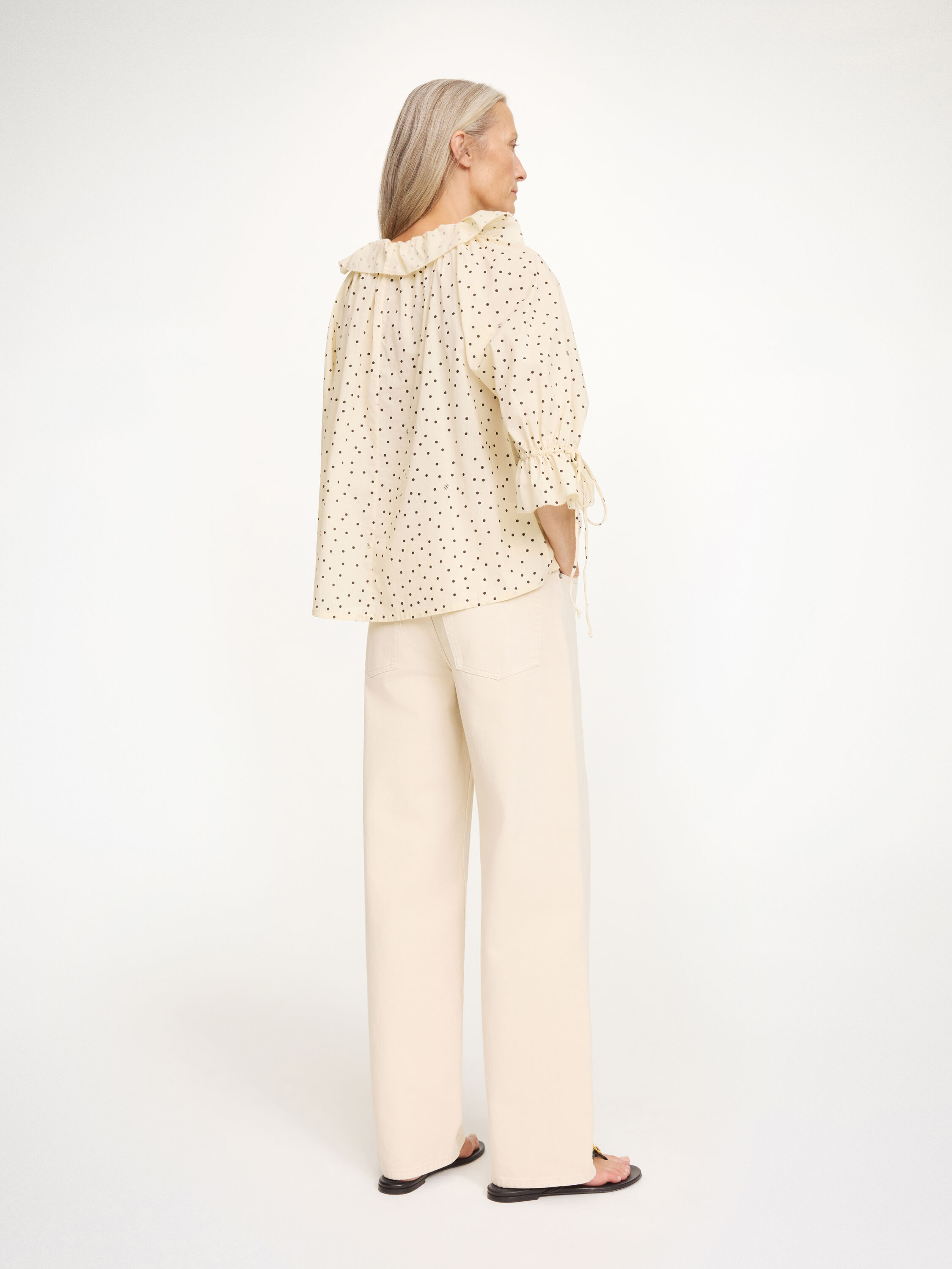 Dicte Voile organic cotton blouse