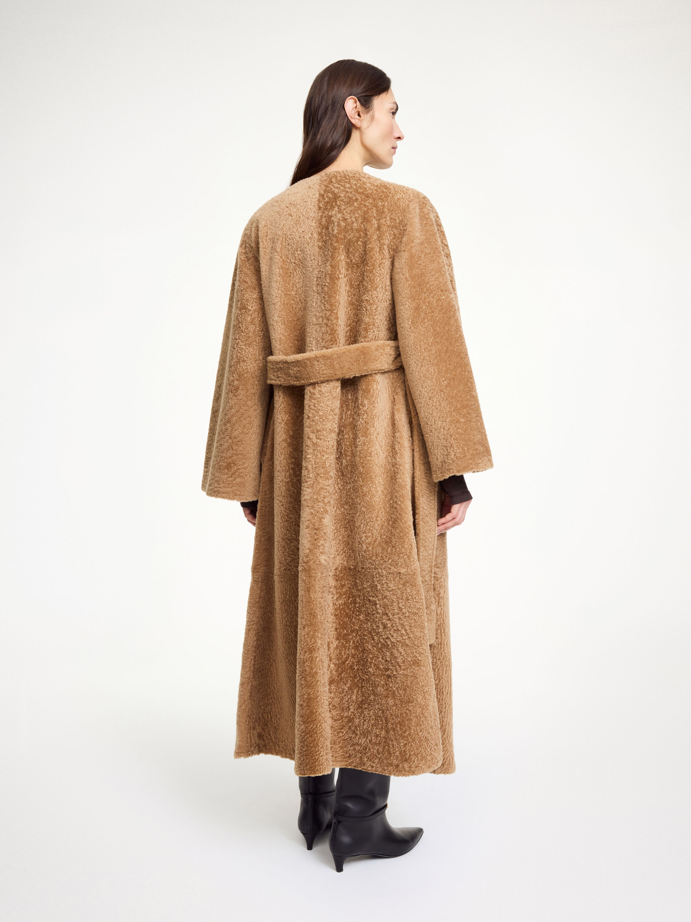 Sandria shearling coat