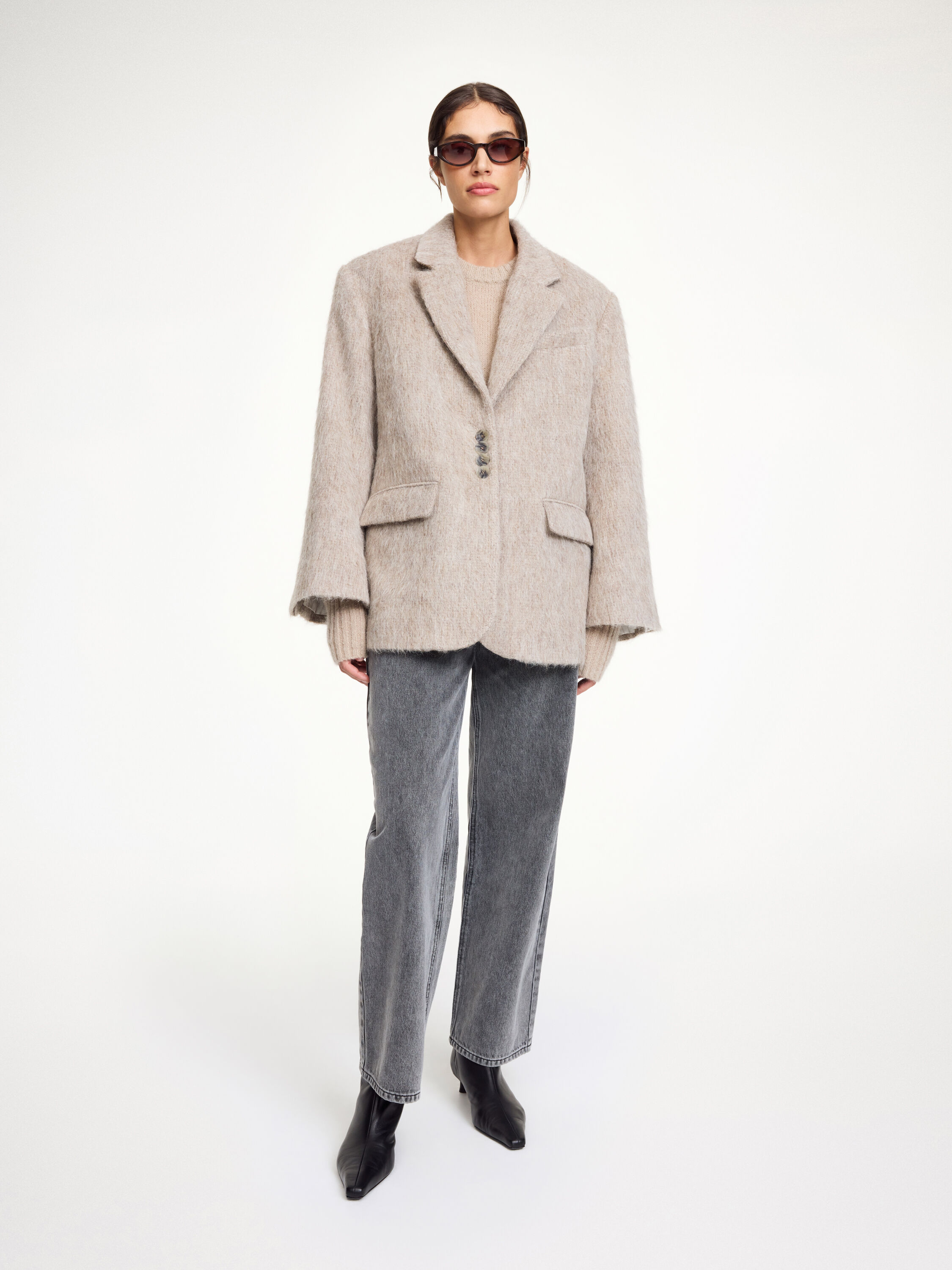 BY MALENE BIRGER 103237050 関税送料込 Biena single-breasted blazer - Buy Blazers online | By
